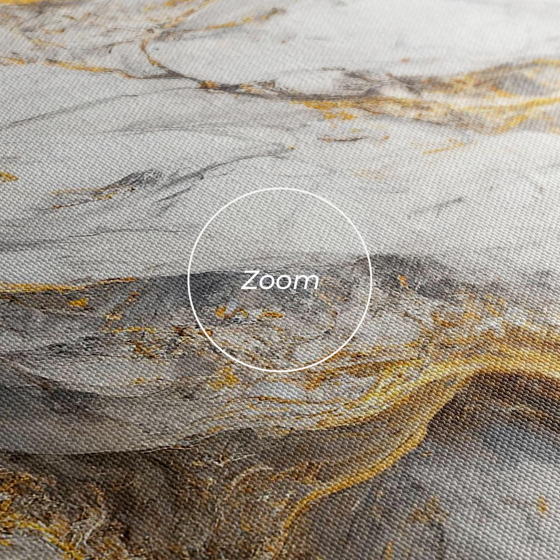 Tablou Canvas Gold Liquid Grey Marble mockup 3