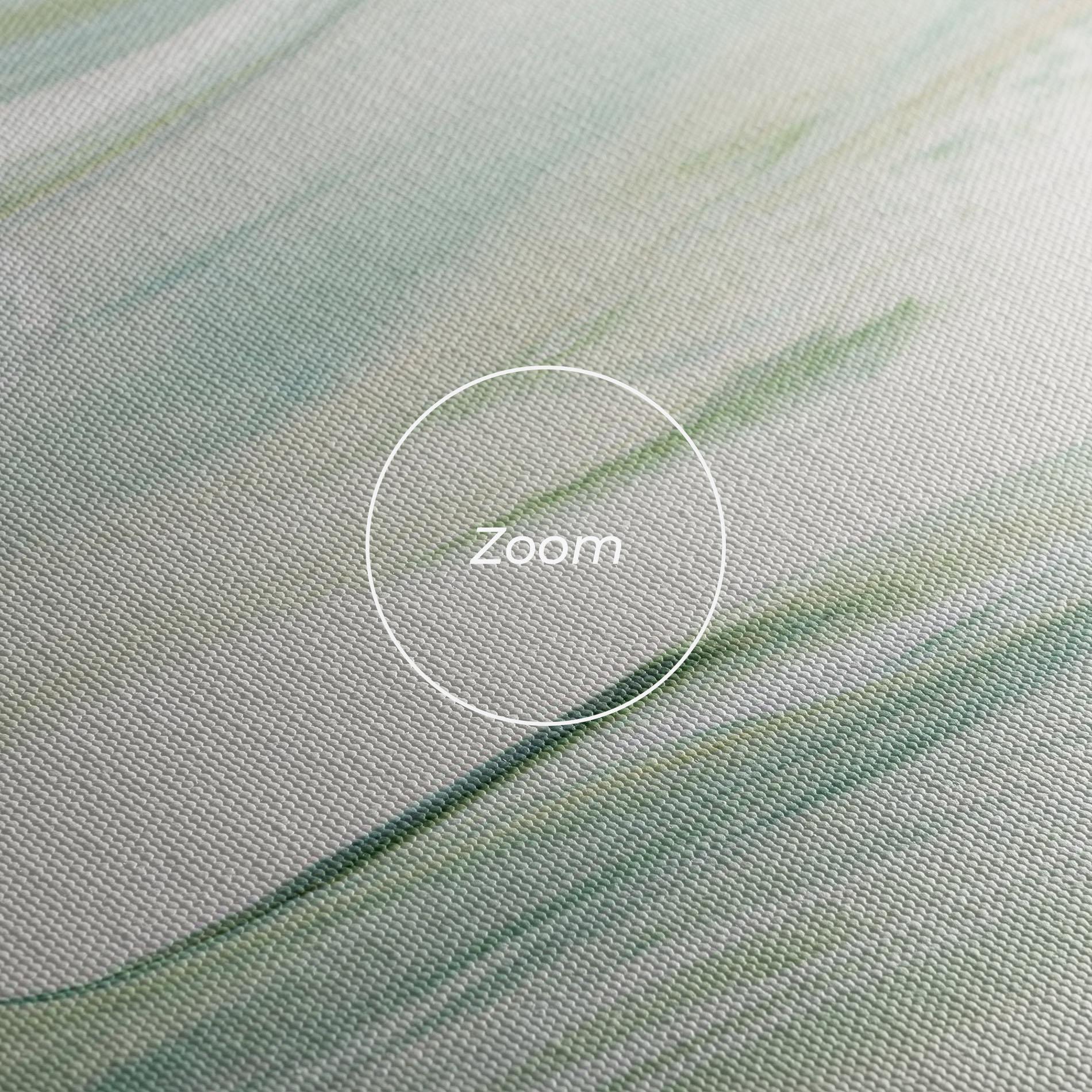 Tablou Canvas Light Green Painting mockup 3