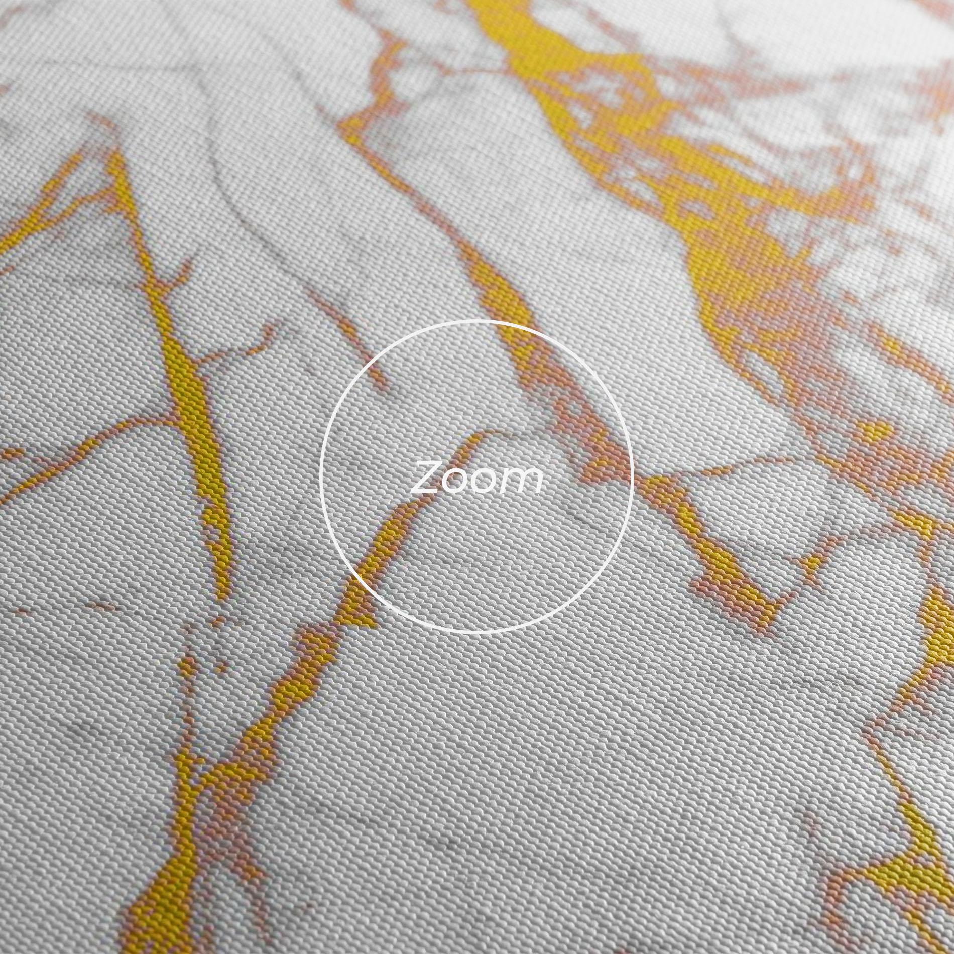 Tablou Canvas White Gold Line mockup 3