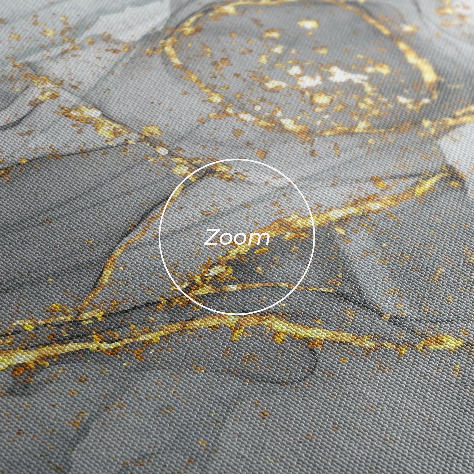 Tablou Canvas White Ink Marble mockup 3