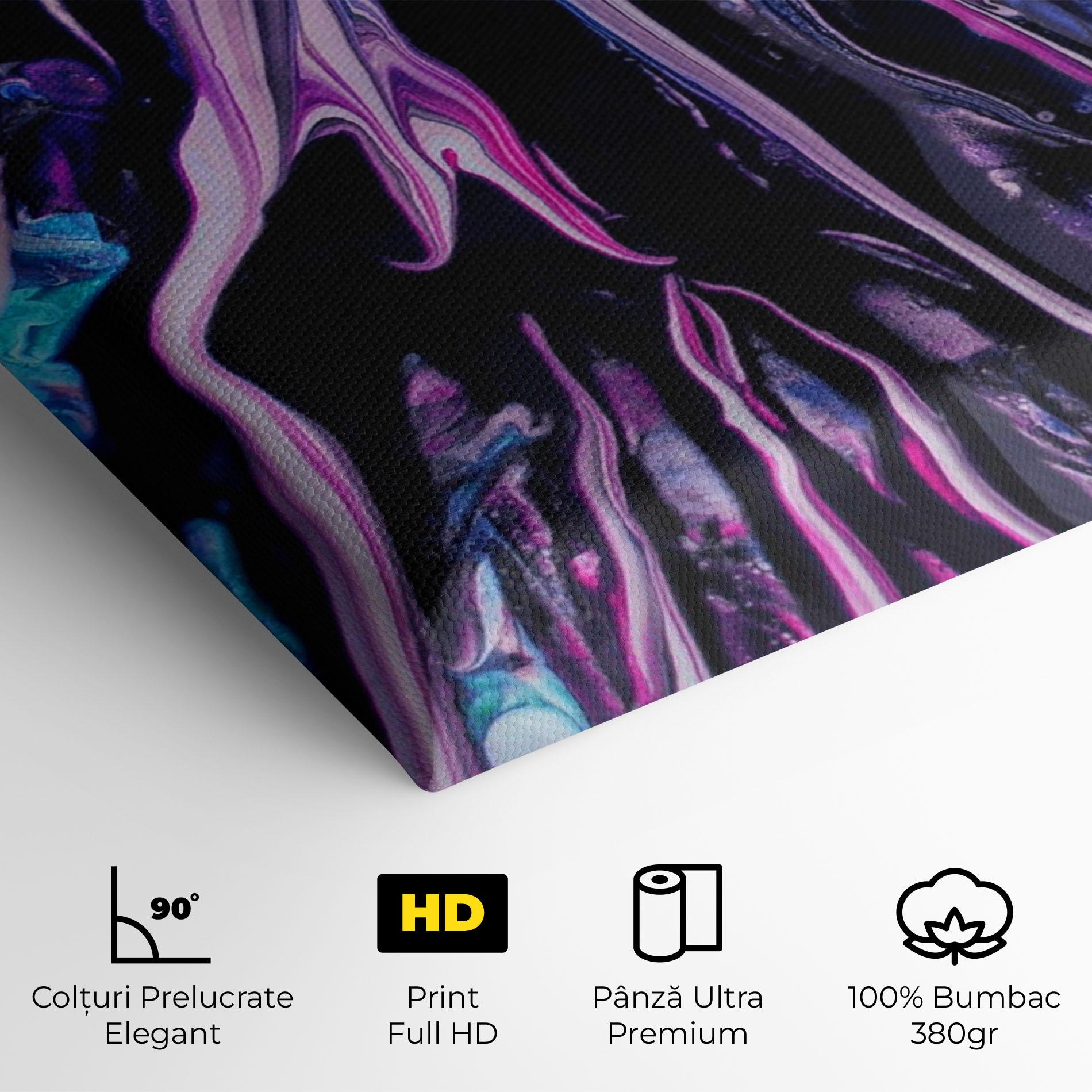 Tablou Canvas Abstract Rose Colours mockup 4