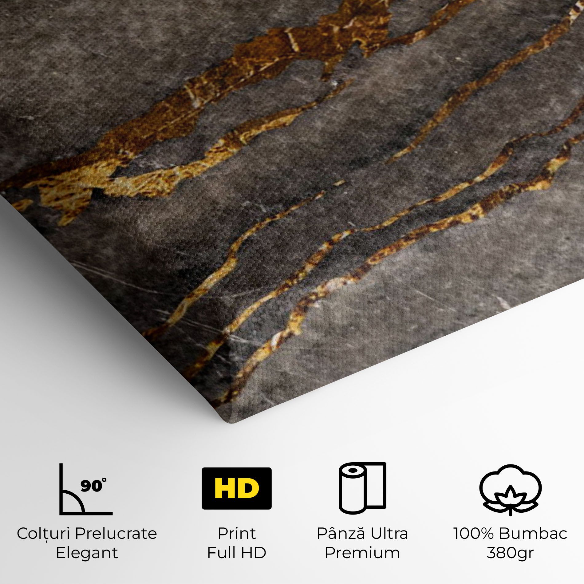 Gold Paper Marble mockup 4
