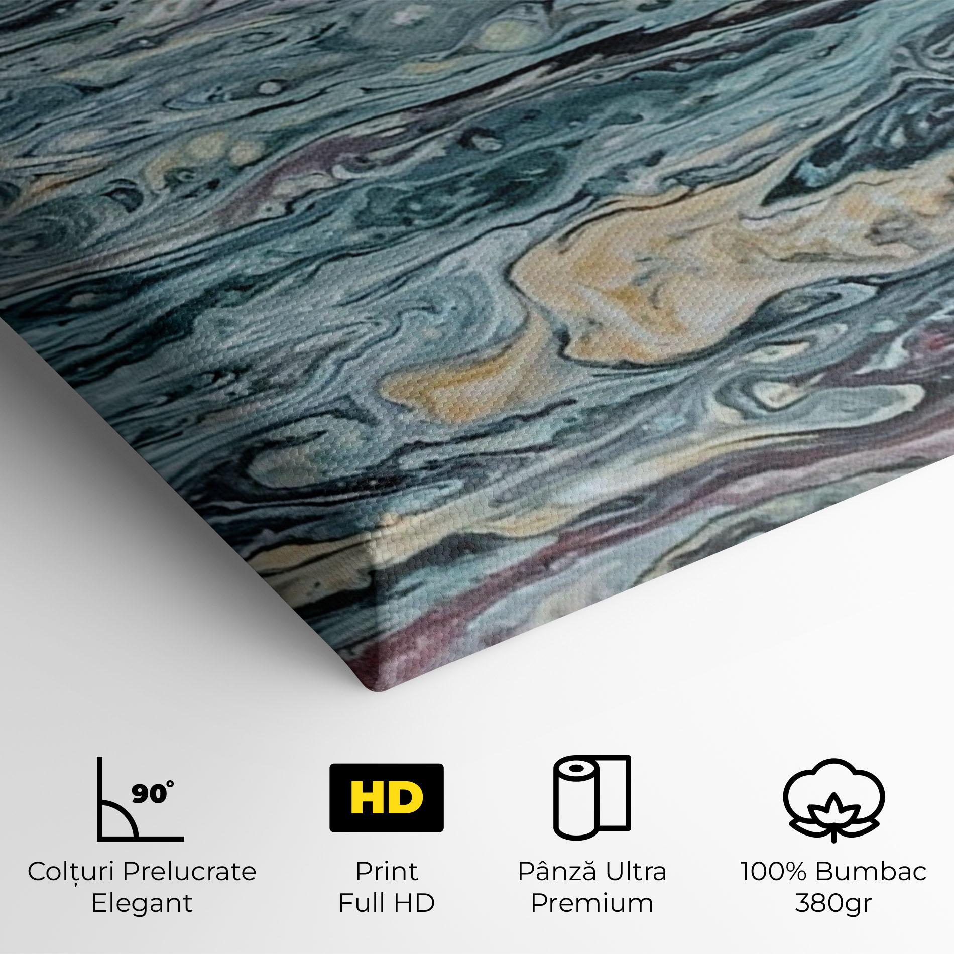 Tablou Canvas Light Blue Abstract mockup 4