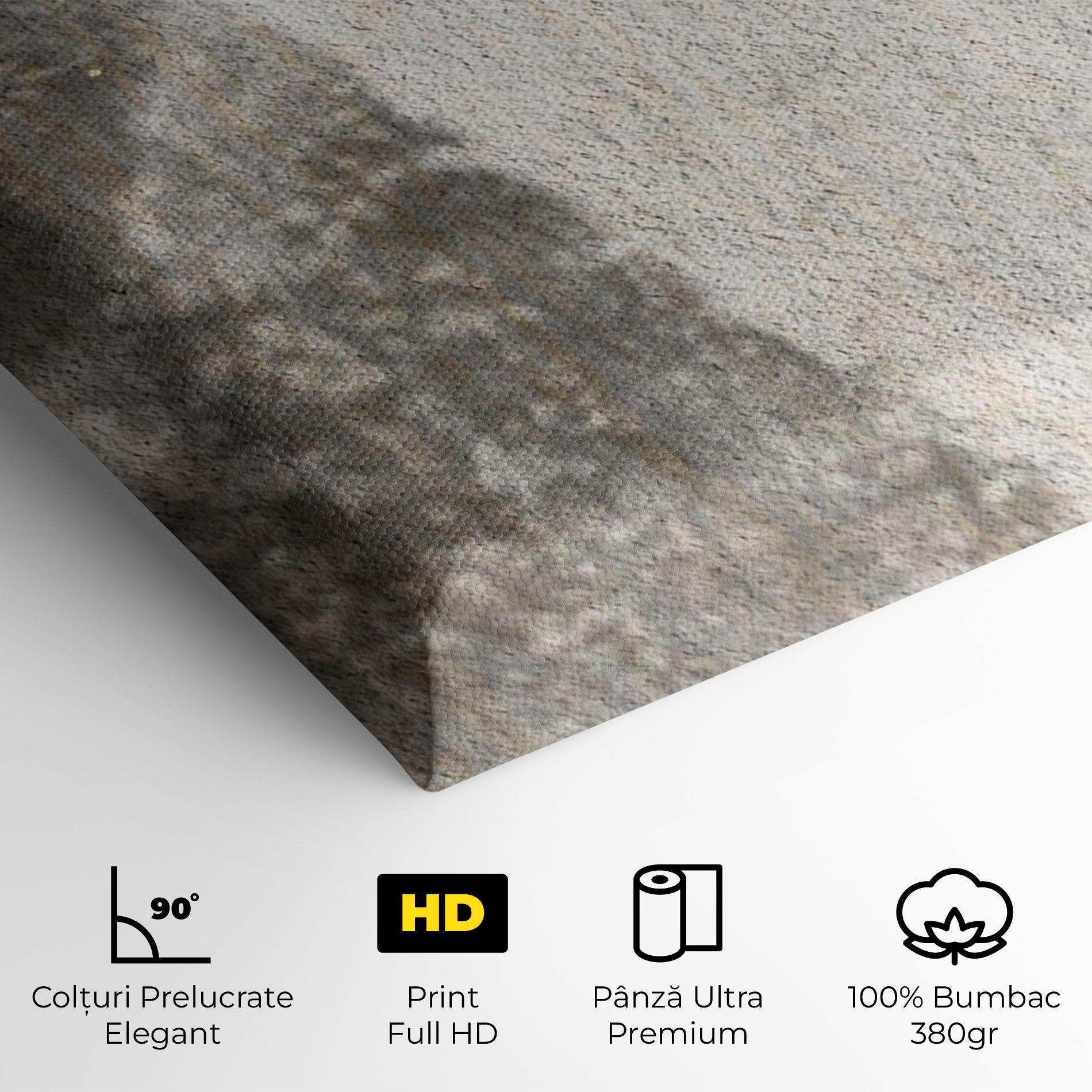 Tablou Canvas Light Cream Marble mockup 4