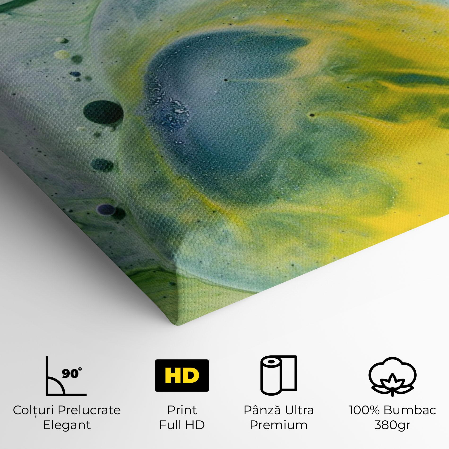 Tablou Canvas Mix Color Ink mockup 4