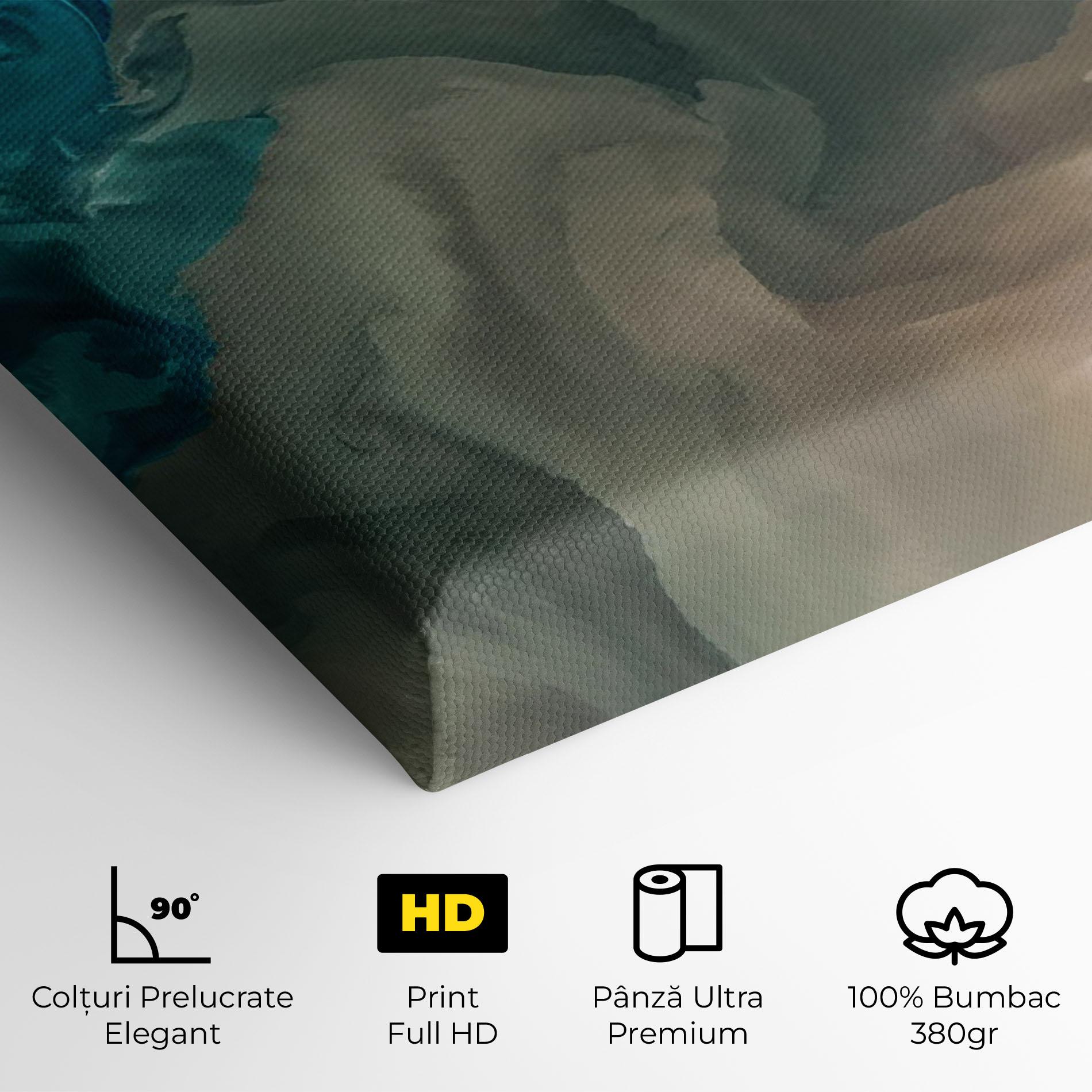 Tablou Canvas Ocean Blue Marble mockup 4