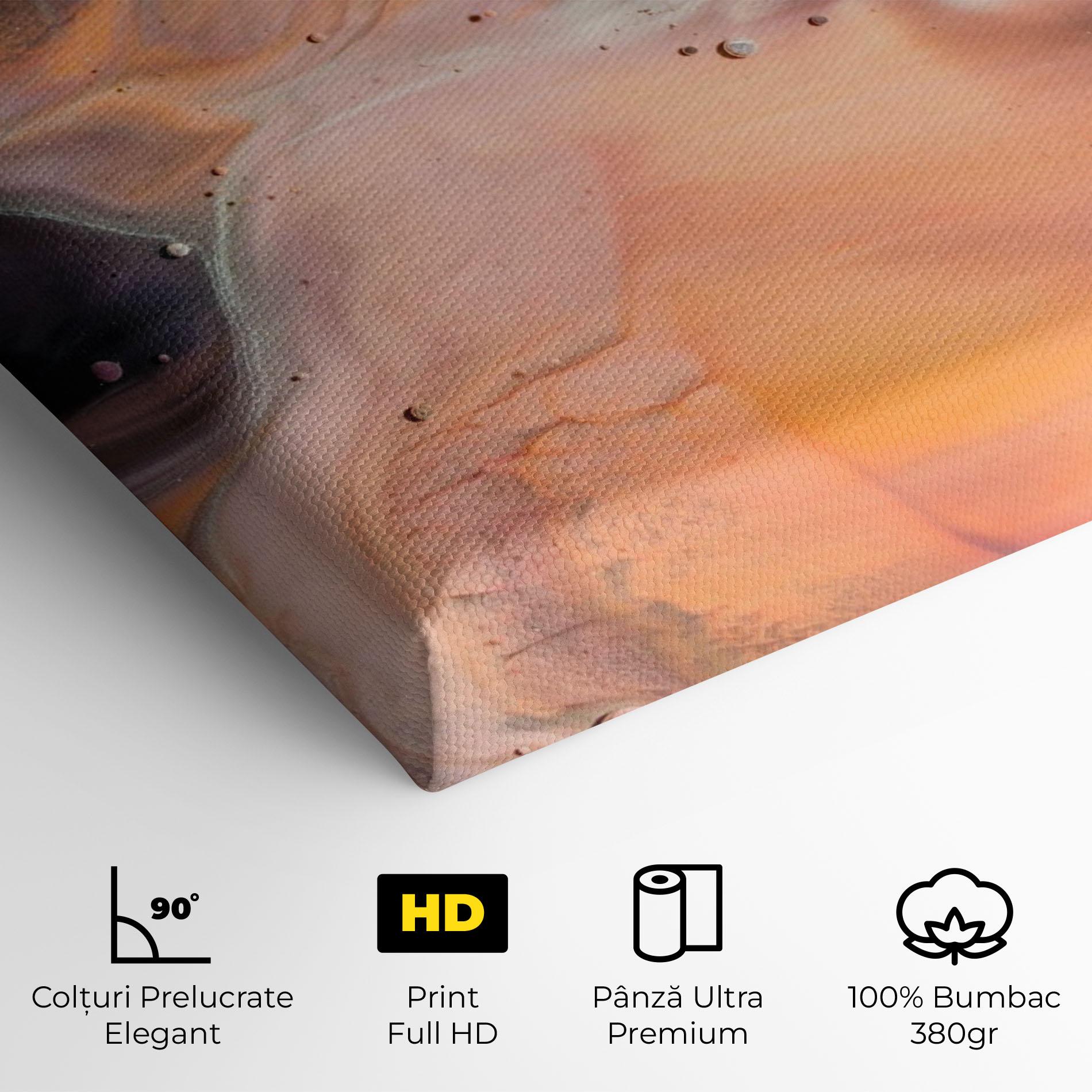 Tablou Canvas Orange Shades mockup 4