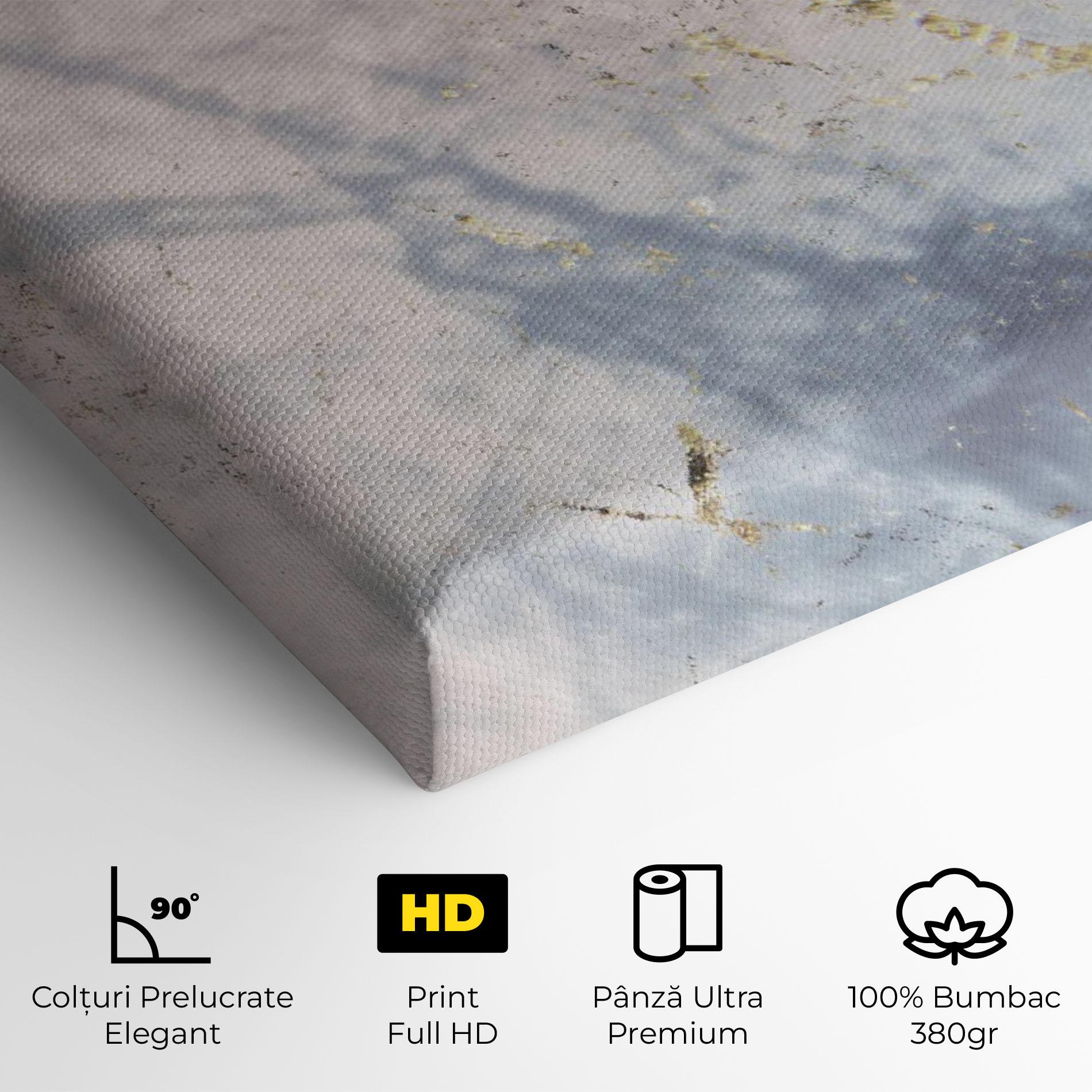 Tablou Canvas Pink Blue Marble mockup 4