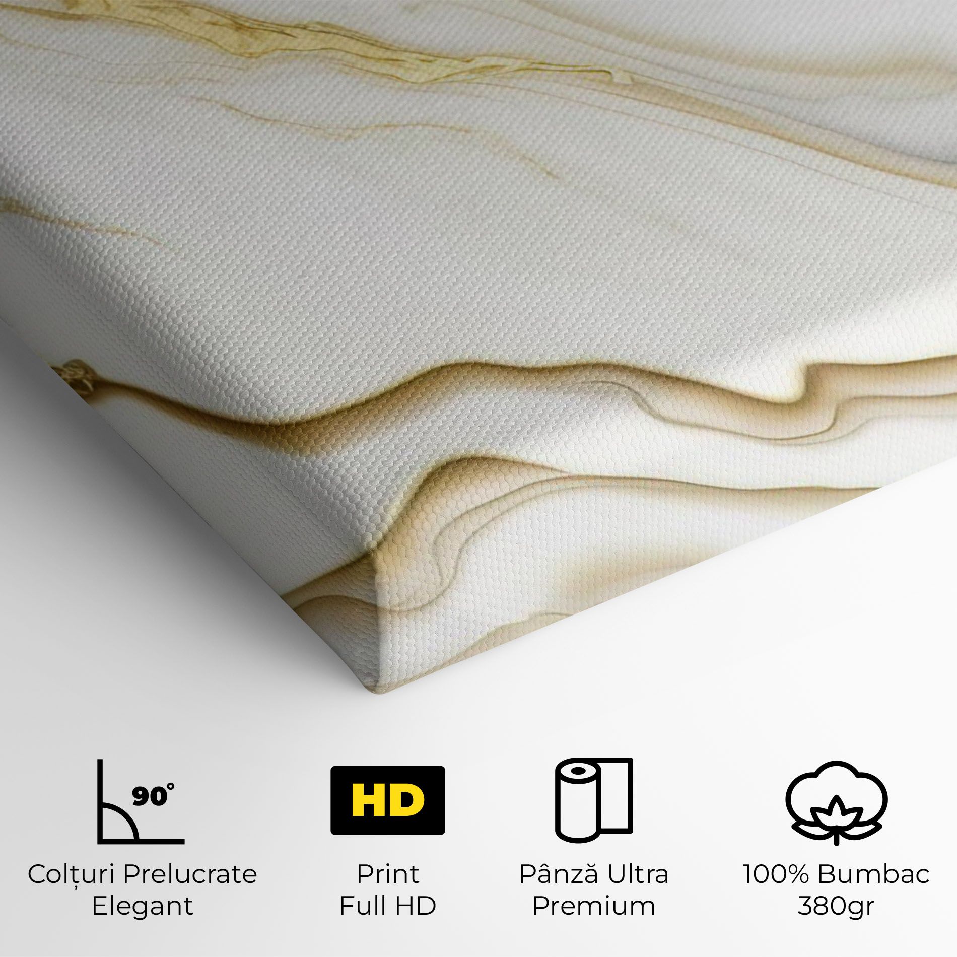 White Golden Marble mockup 4