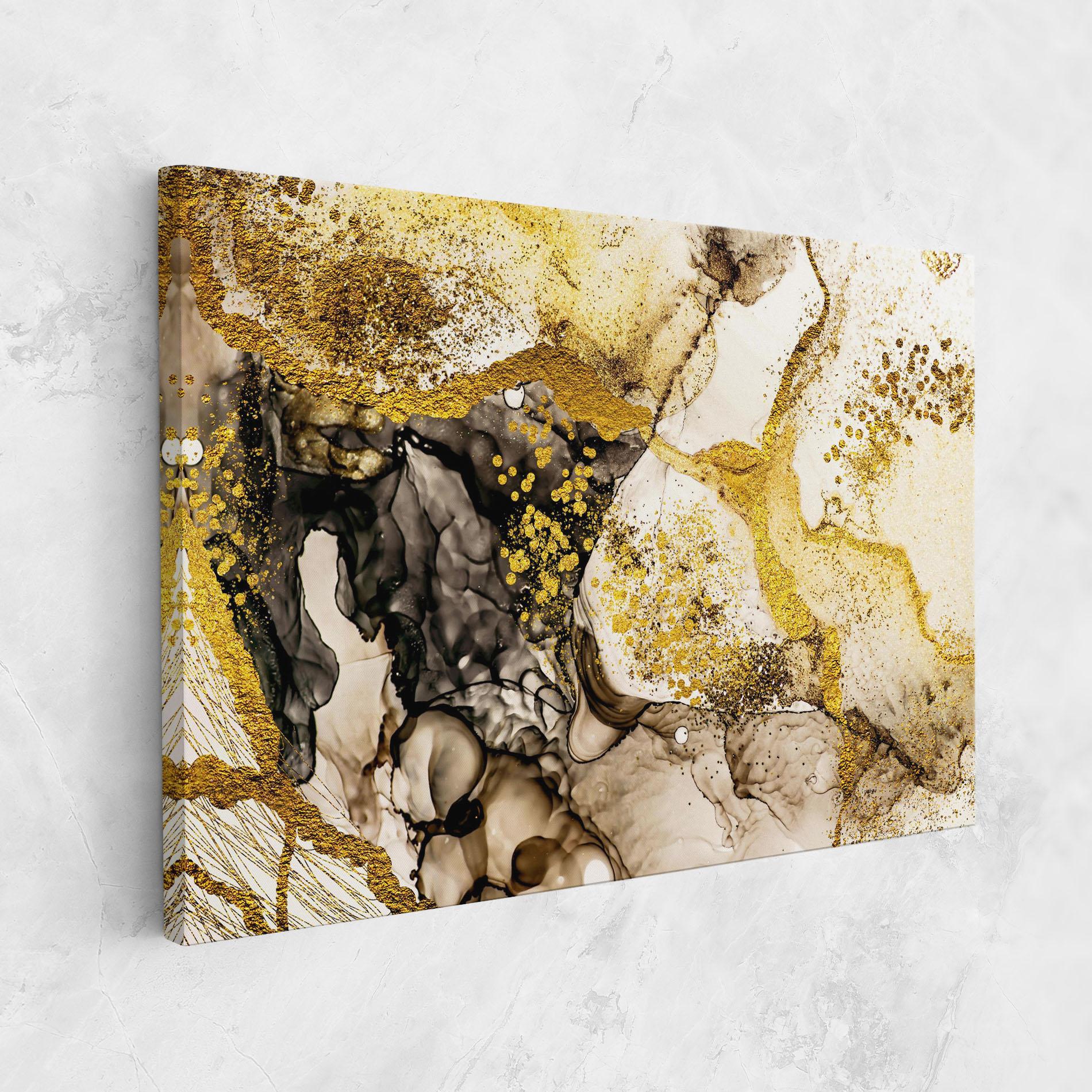 Tablou Canvas Golden Sand mockup 1