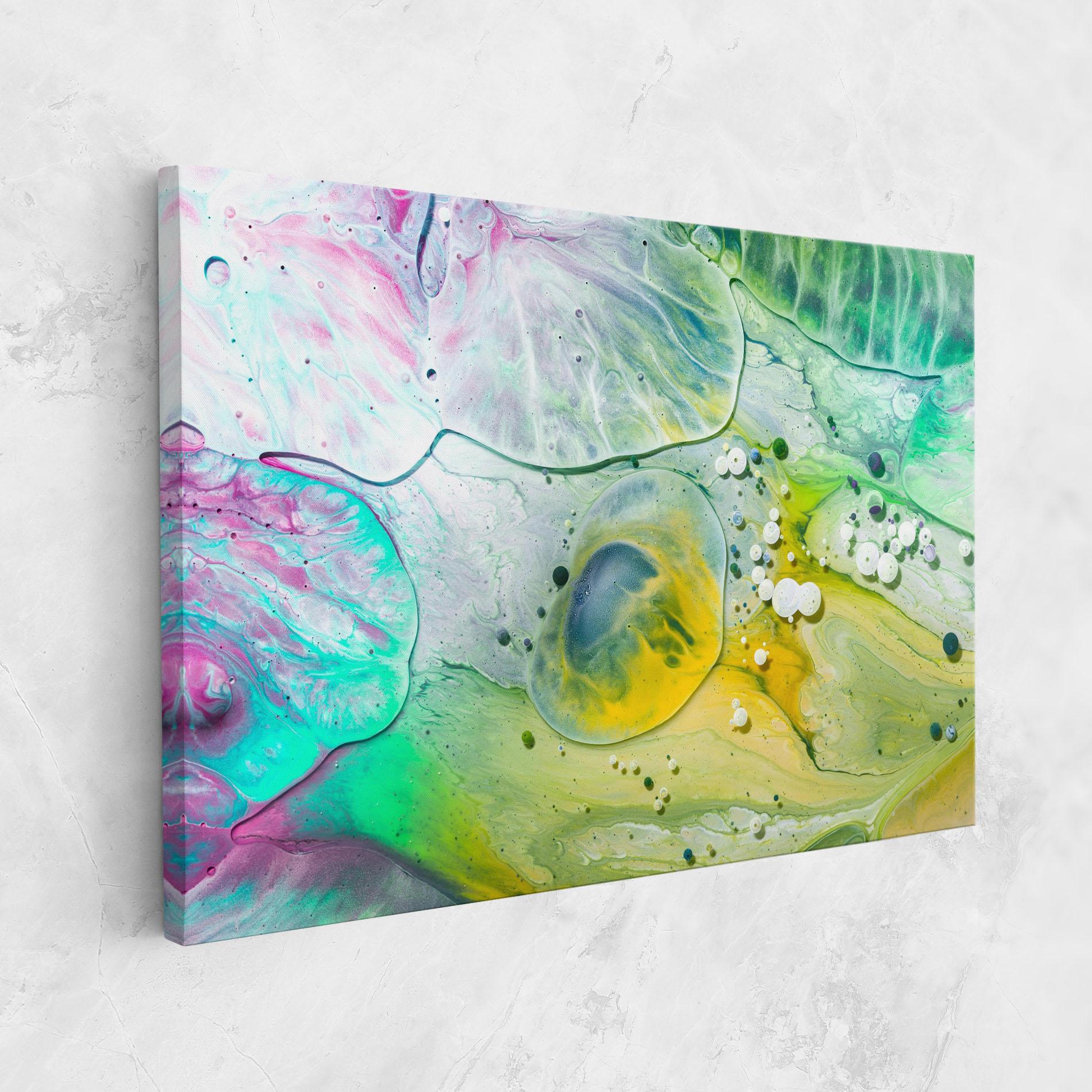 Tablou Canvas Mix Color Ink mockup 1