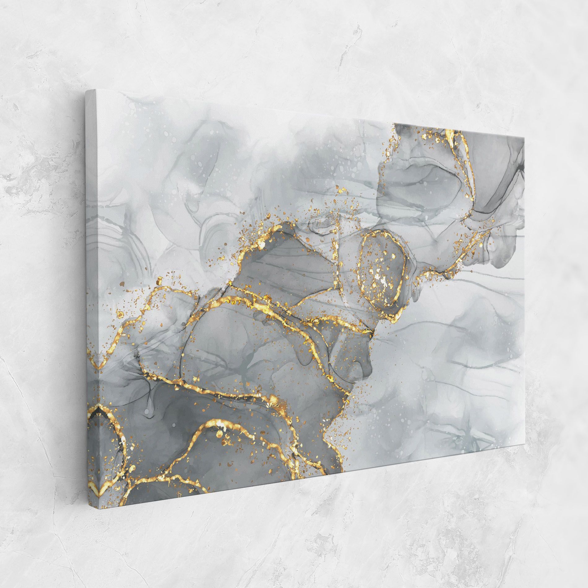 White Ink Marble mockup 1