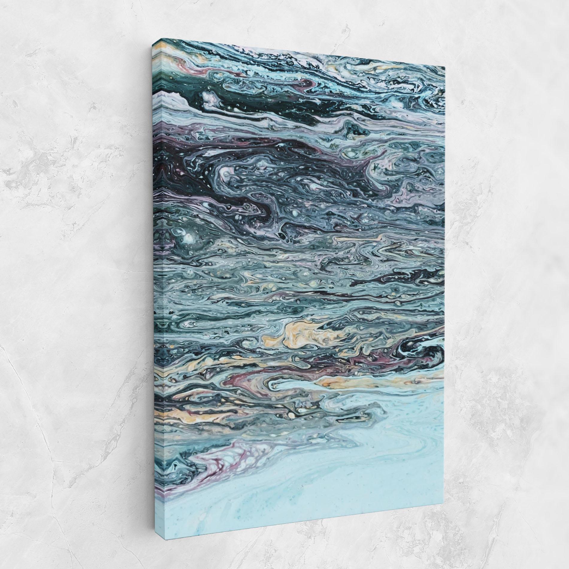 Tablou Canvas Light Blue Abstract mockup 1