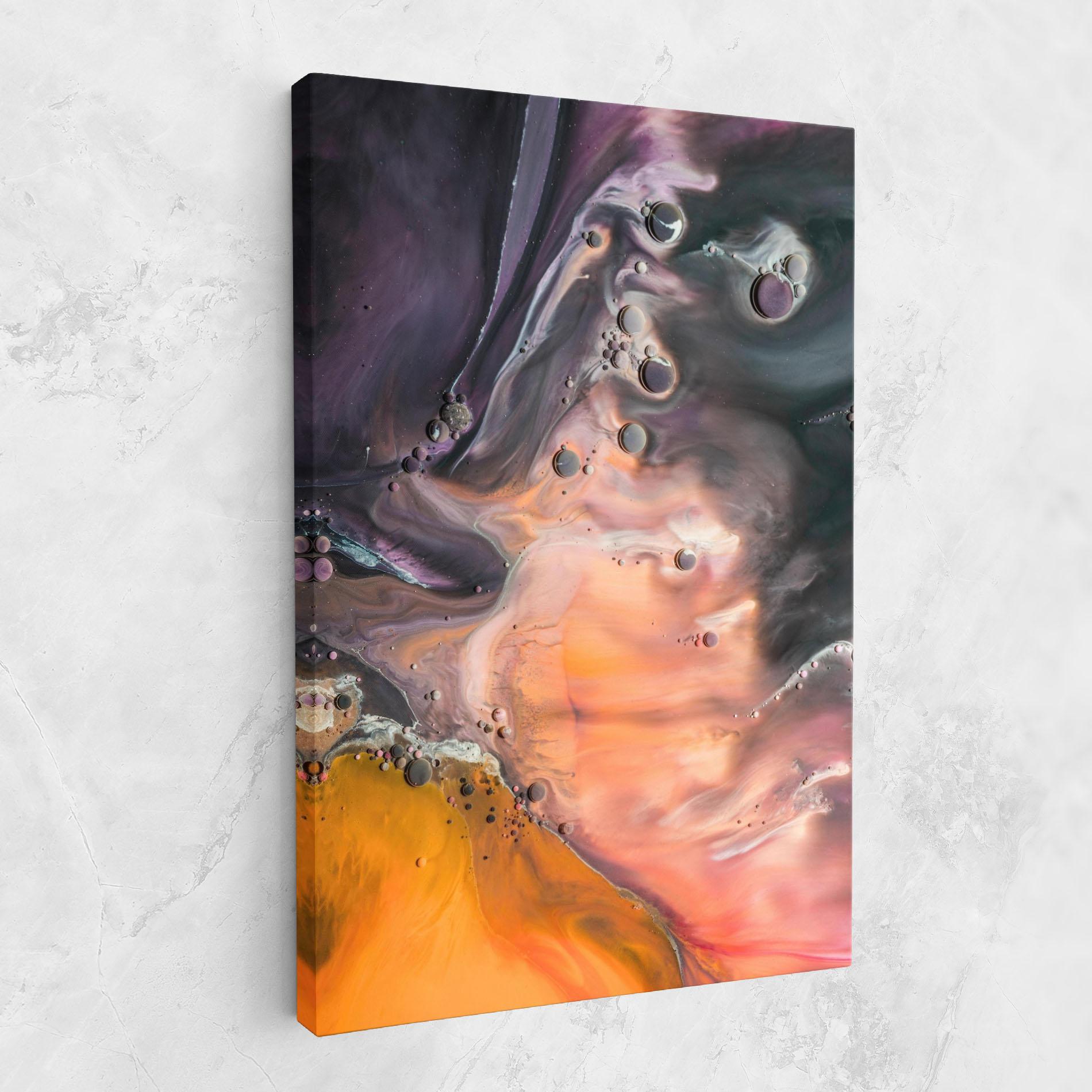 Tablou Canvas Orange Shades mockup 1