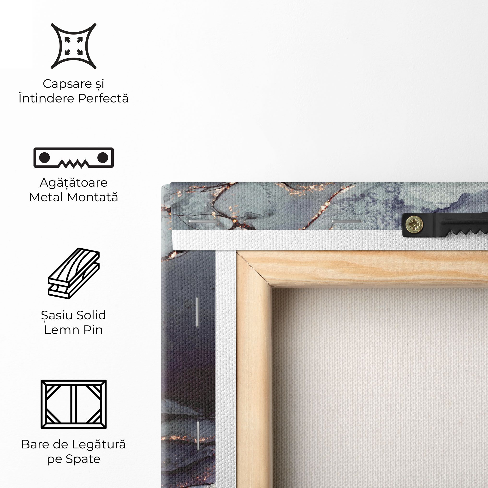 Abstract Gold Path mockup 5