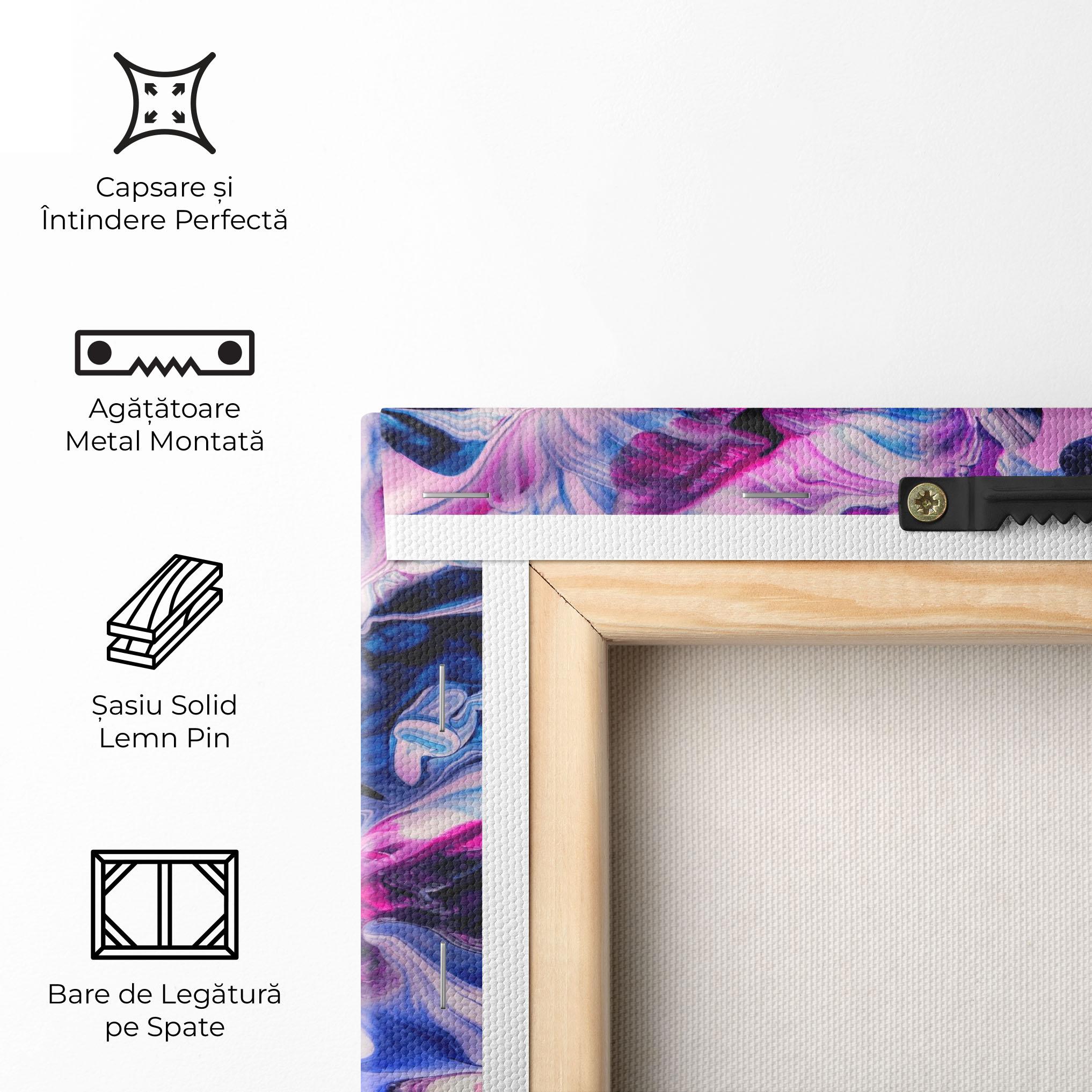 Tablou Canvas Abstract Rose Colours mockup 5