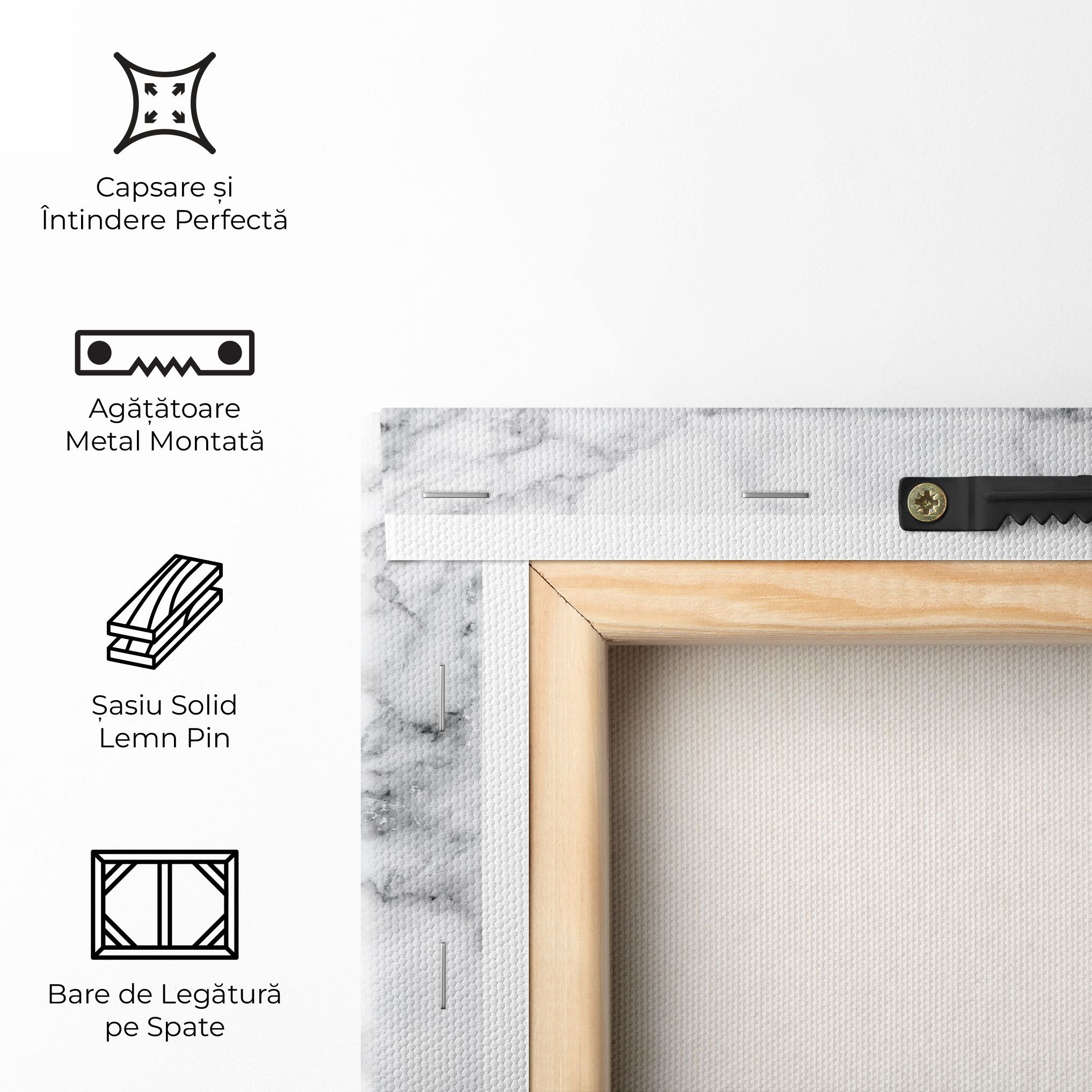 Basic White Marble mockup 5