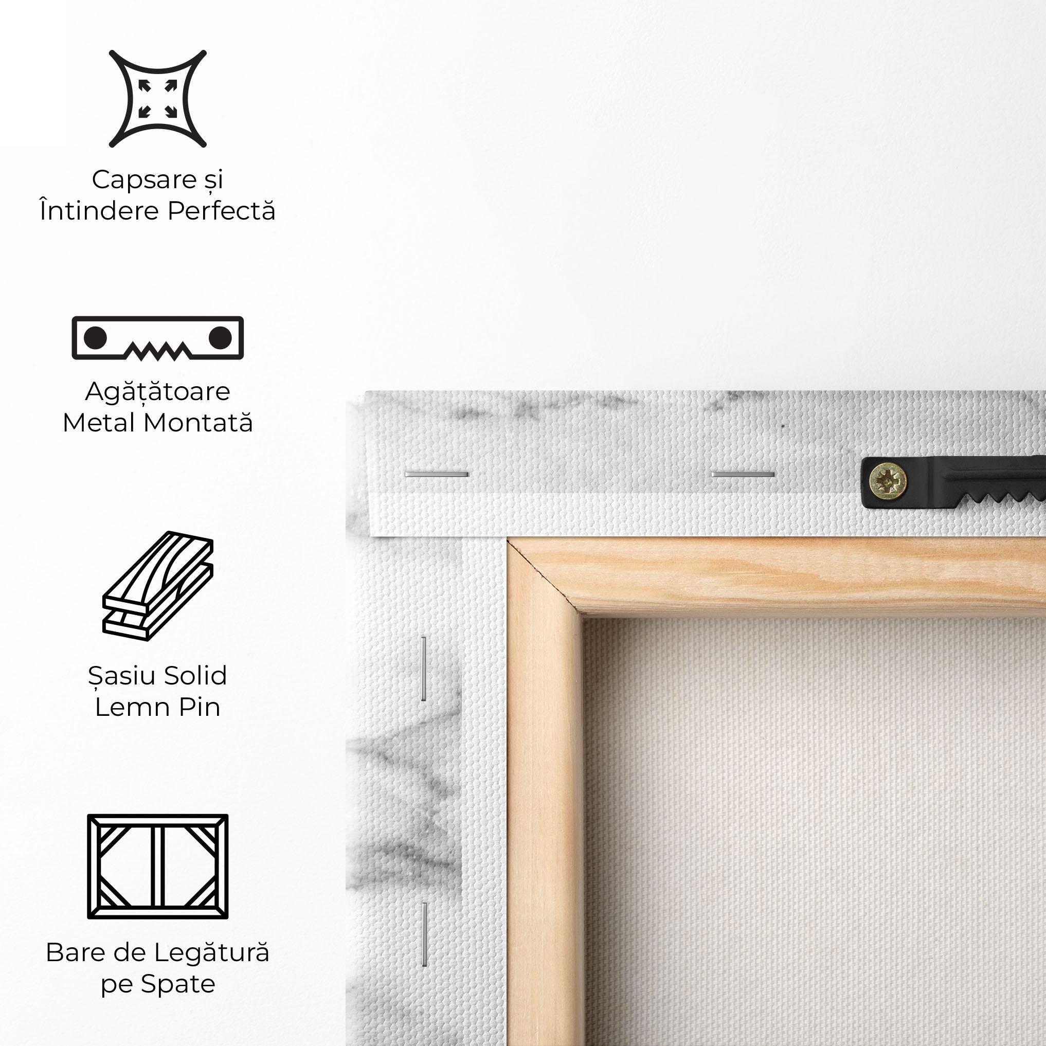 Tablou Canvas Marble Light Grey mockup 5