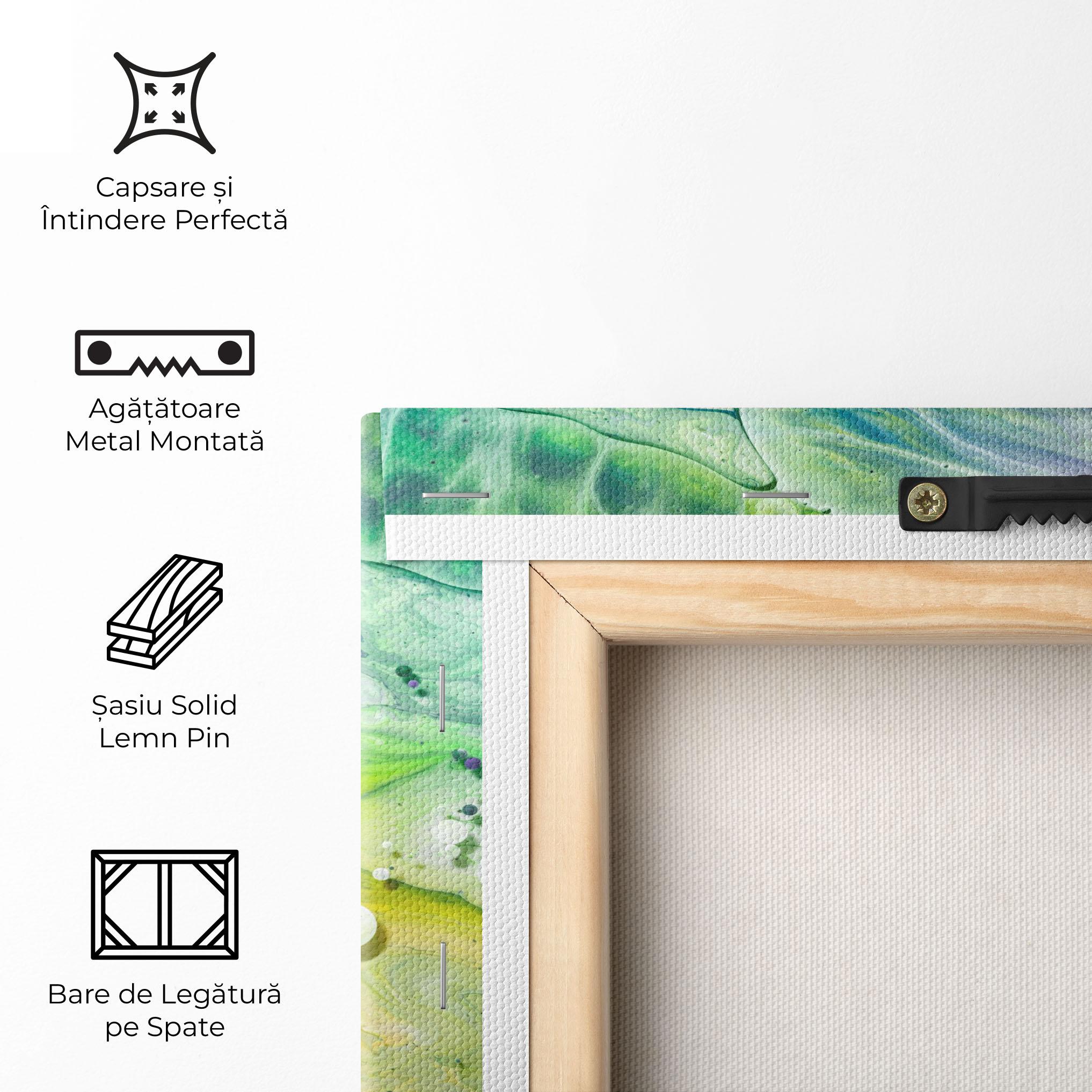 Tablou Canvas Mix Color Ink mockup 5