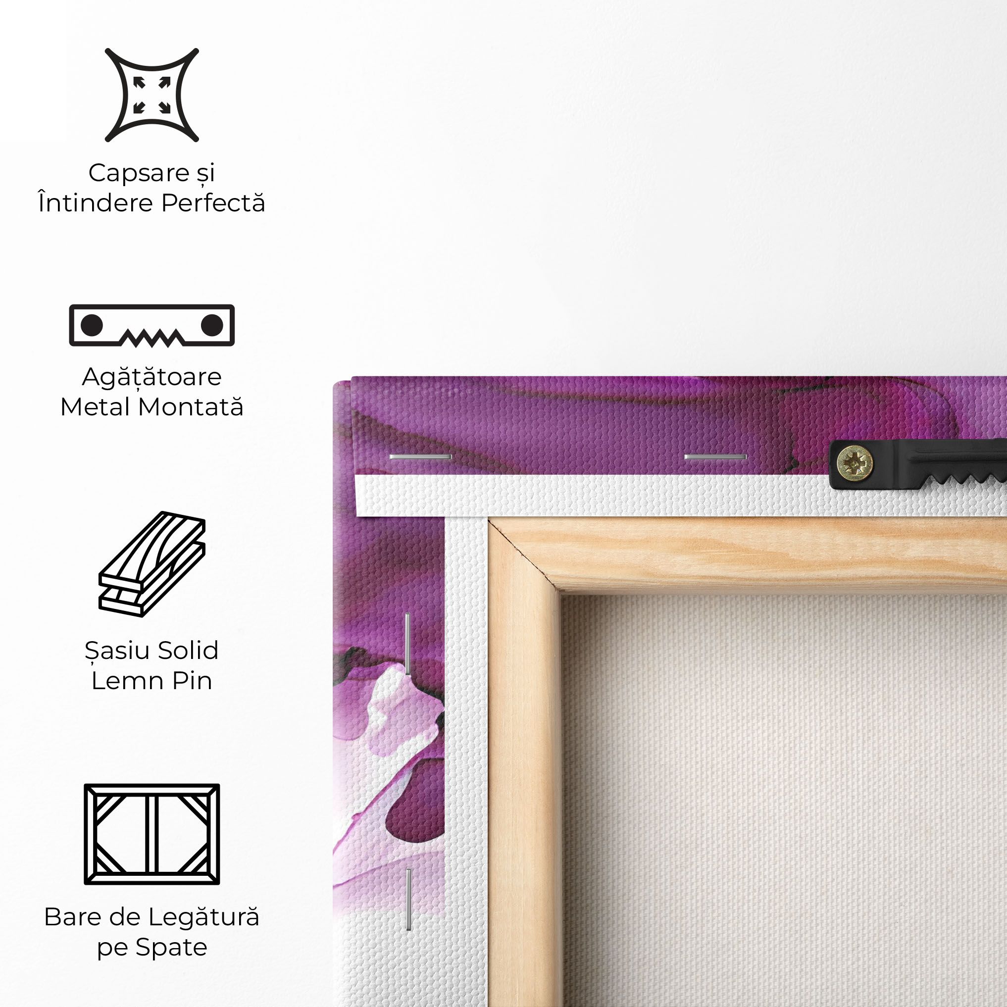 Purple Ink Marble mockup 5