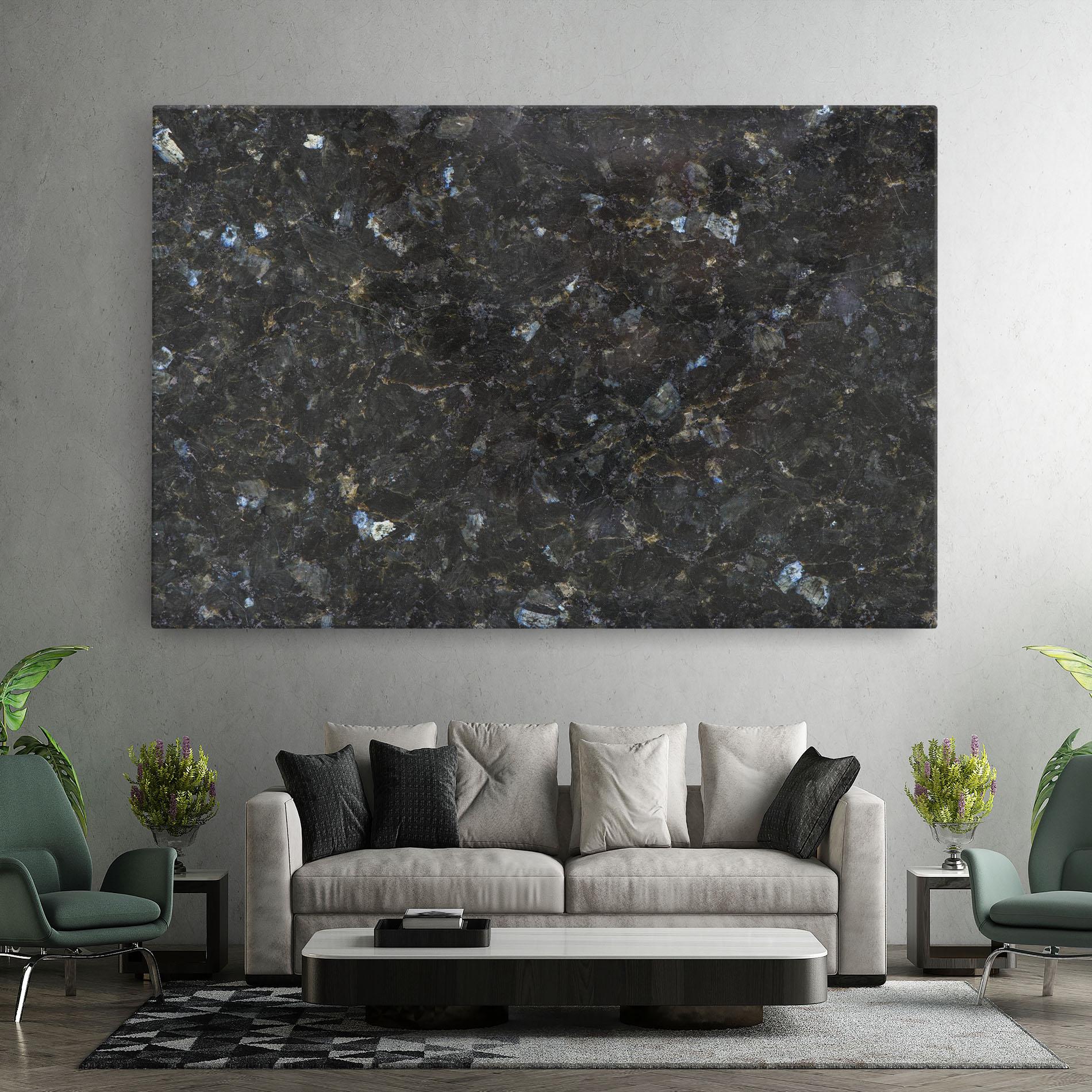Tablou Canvas Dark Grey Marble mockup 7
