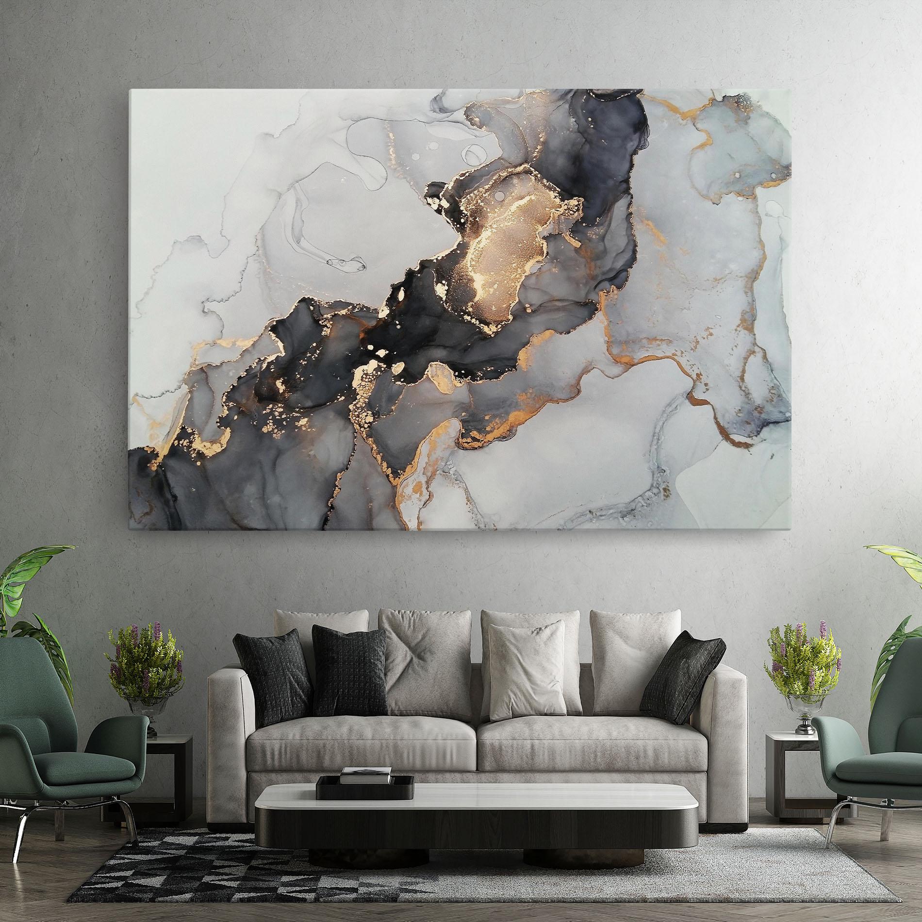 Tablou Canvas Marble Shades mockup 7