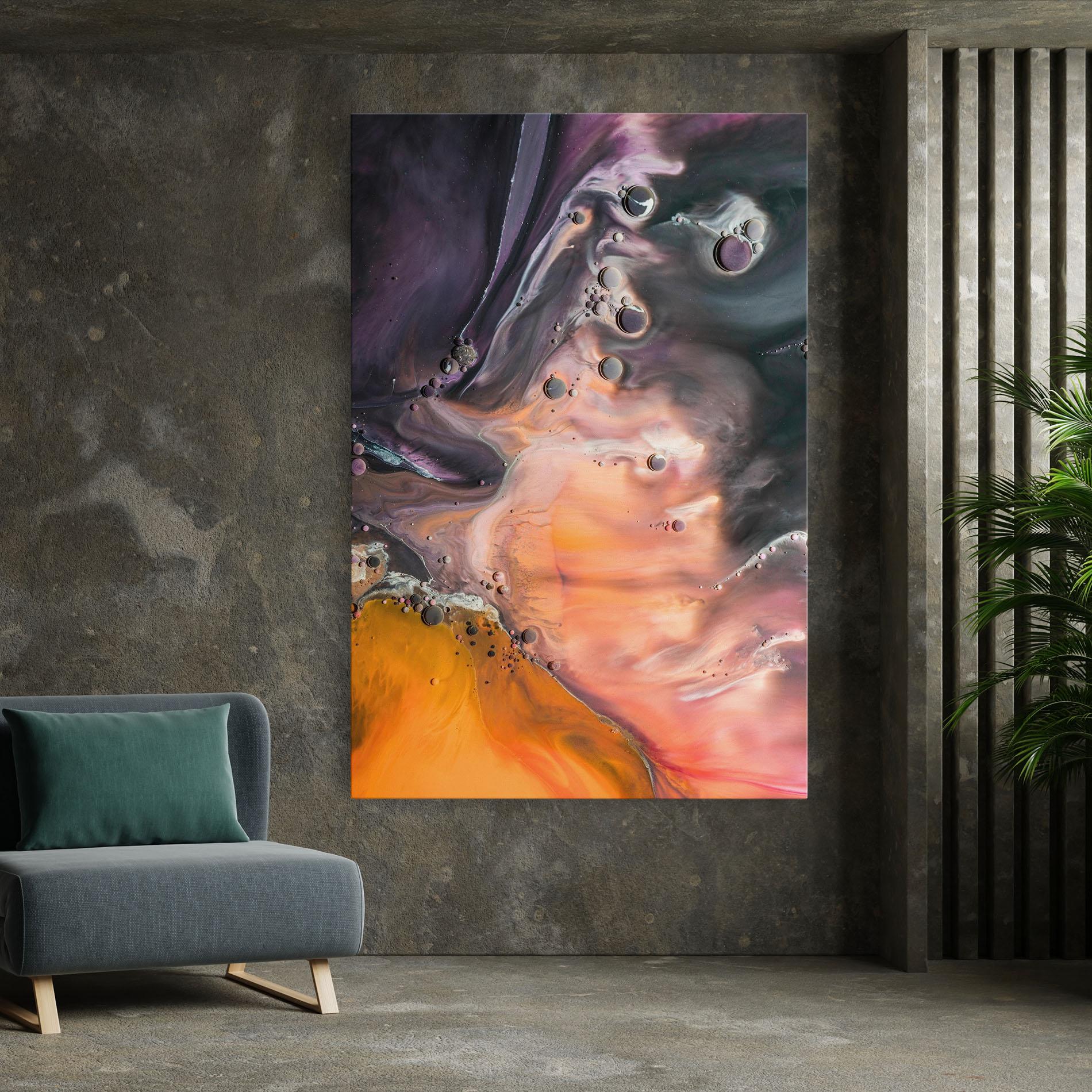 Tablou Canvas Orange Shades mockup 7