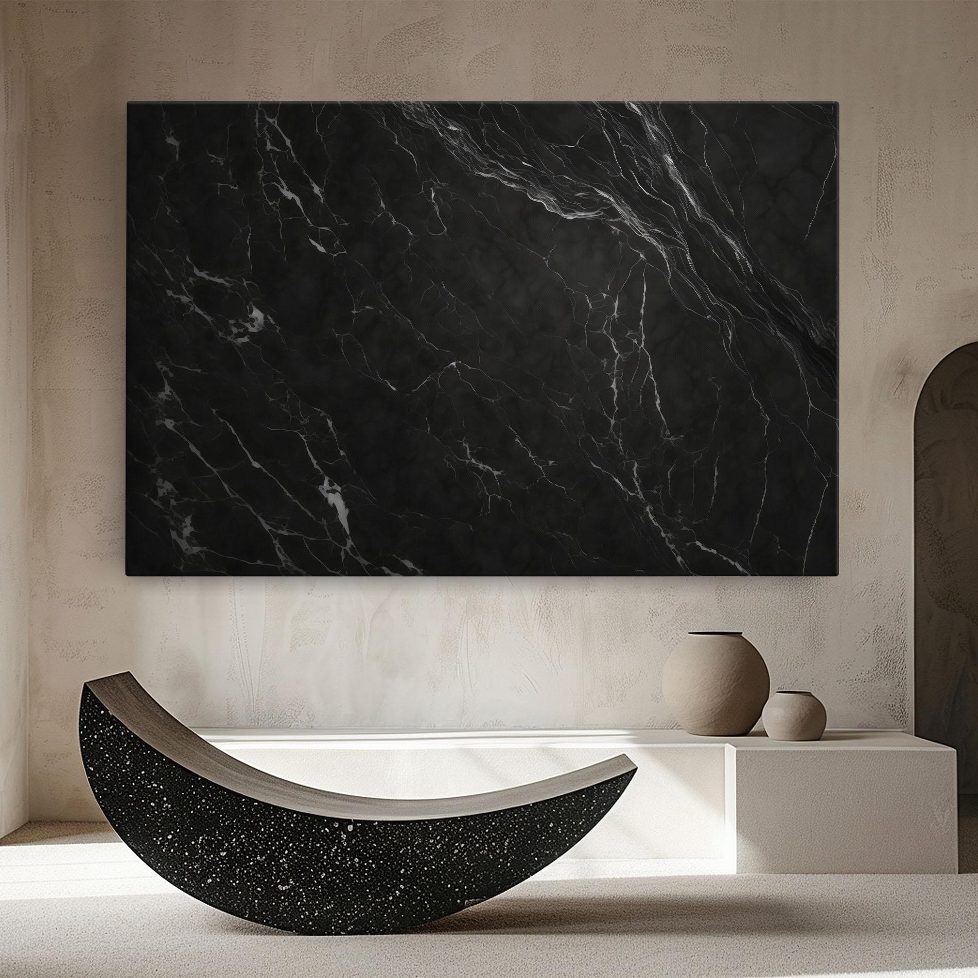 Tablou Canvas Black Marble mockup 8