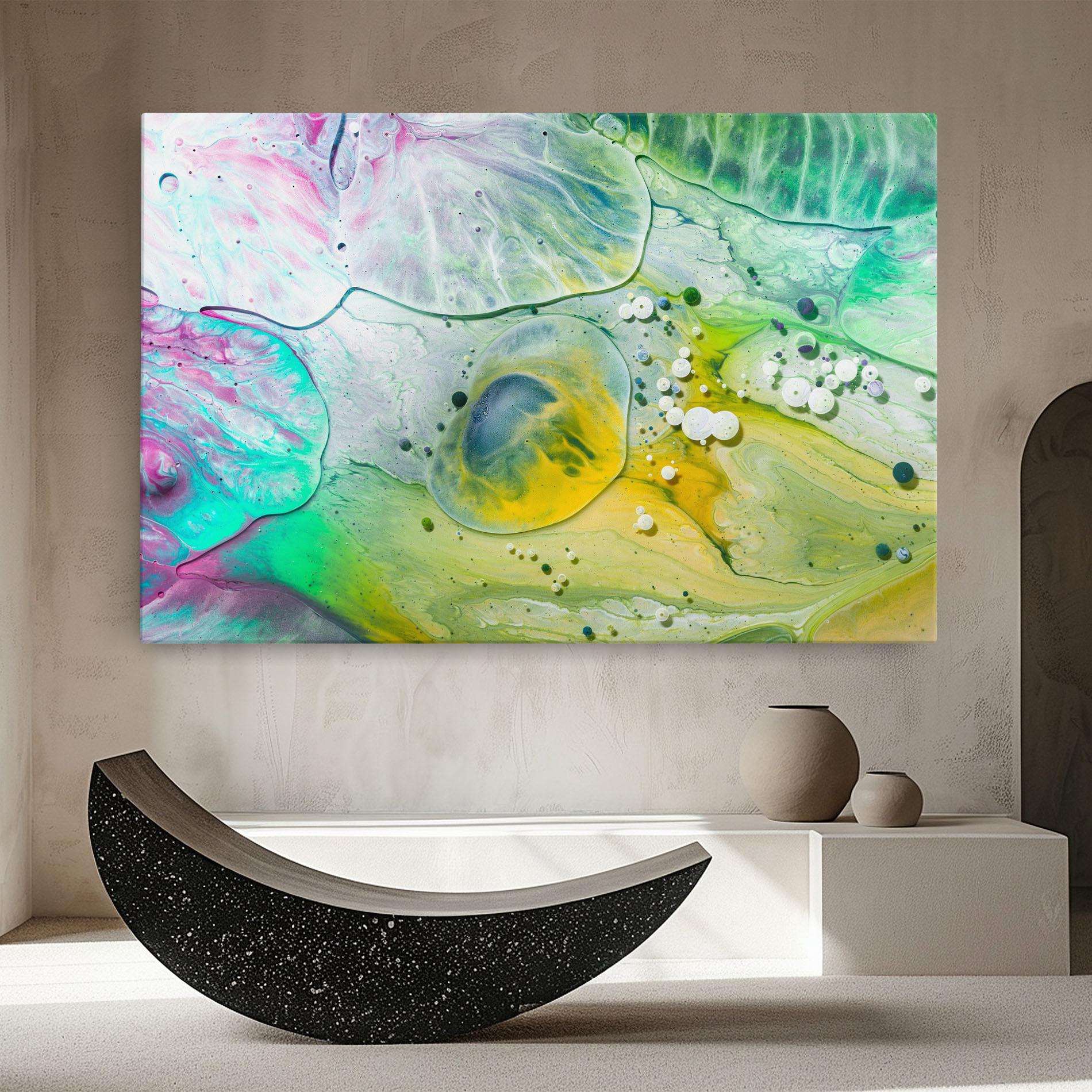 Tablou Canvas Mix Color Ink mockup 8