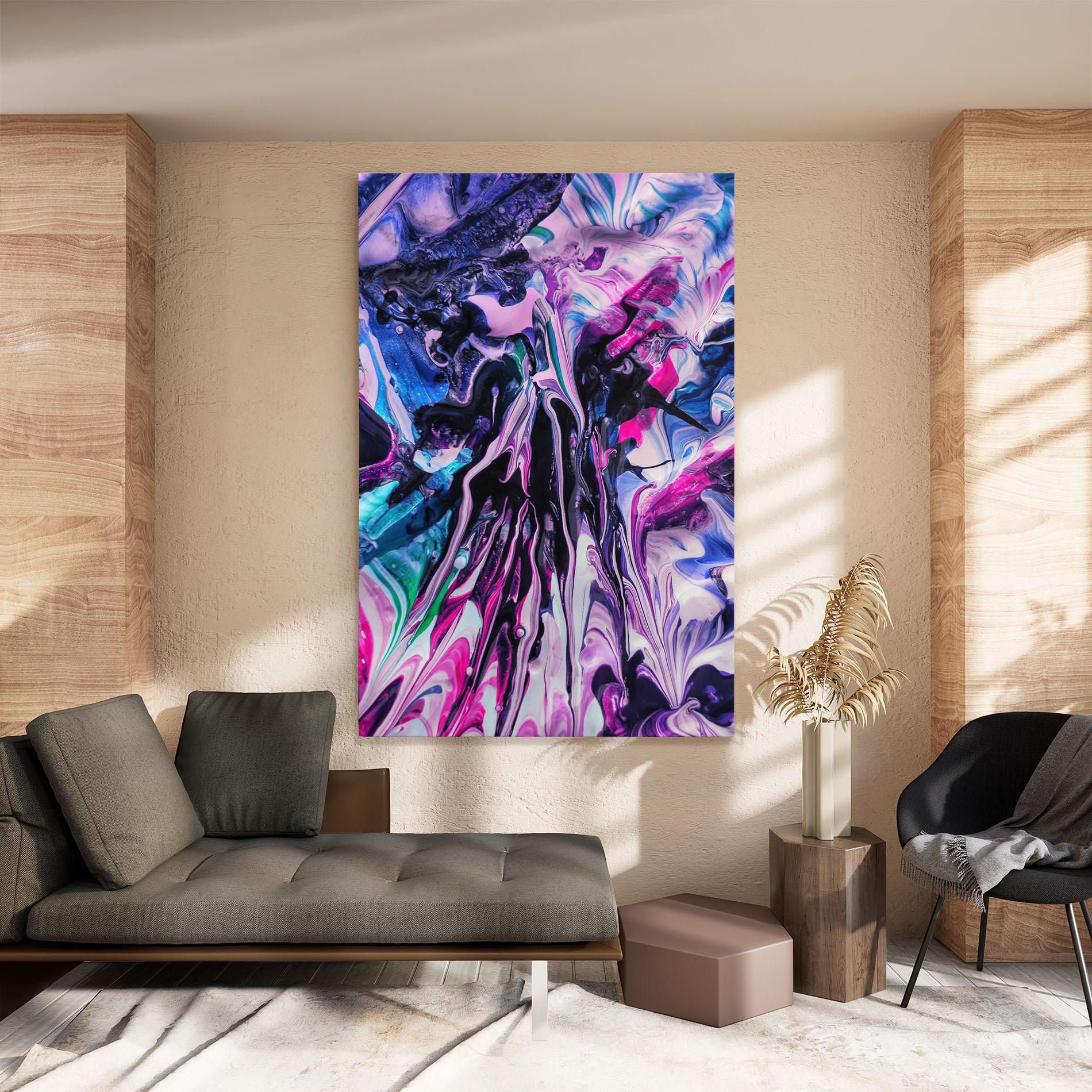 Tablou Canvas Abstract Rose Colours mockup 8