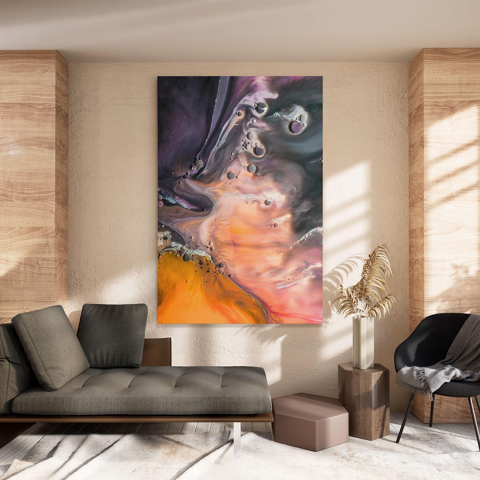 Tablou Canvas Orange Shades mockup 8