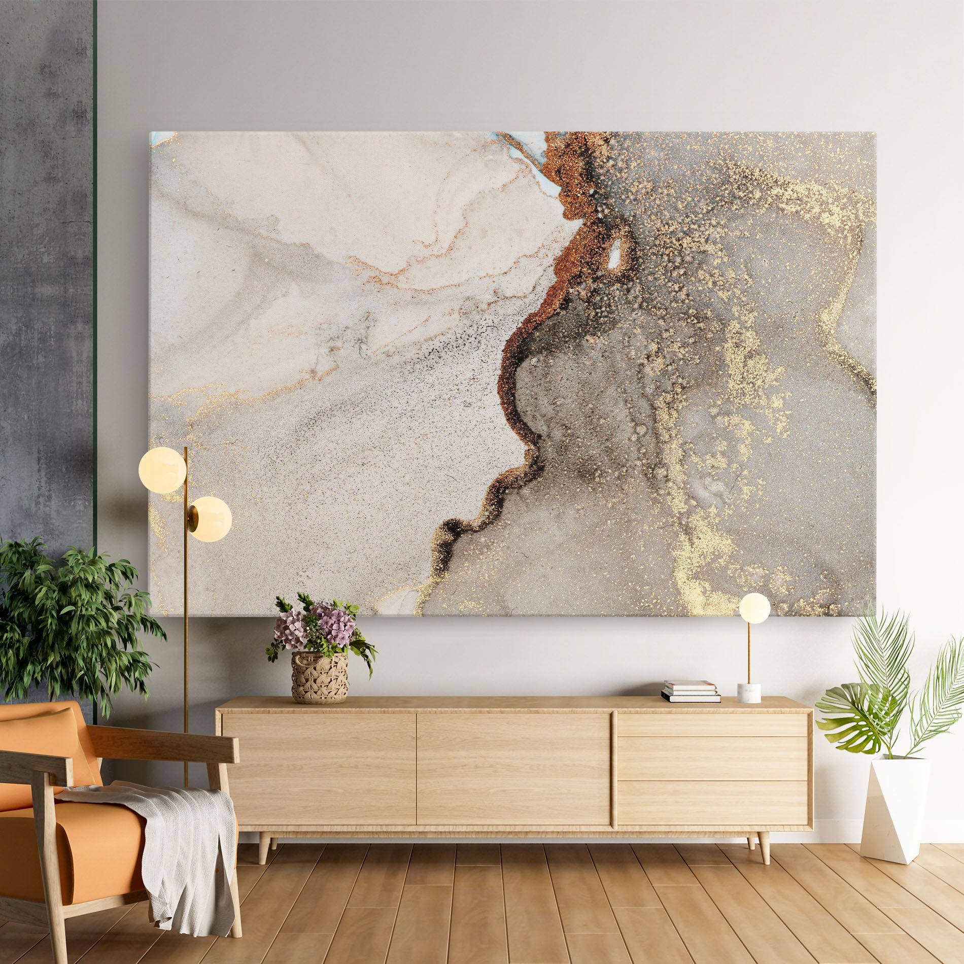Grey Gold Marble Gigapixel Art Scale 0_50x mockup 9