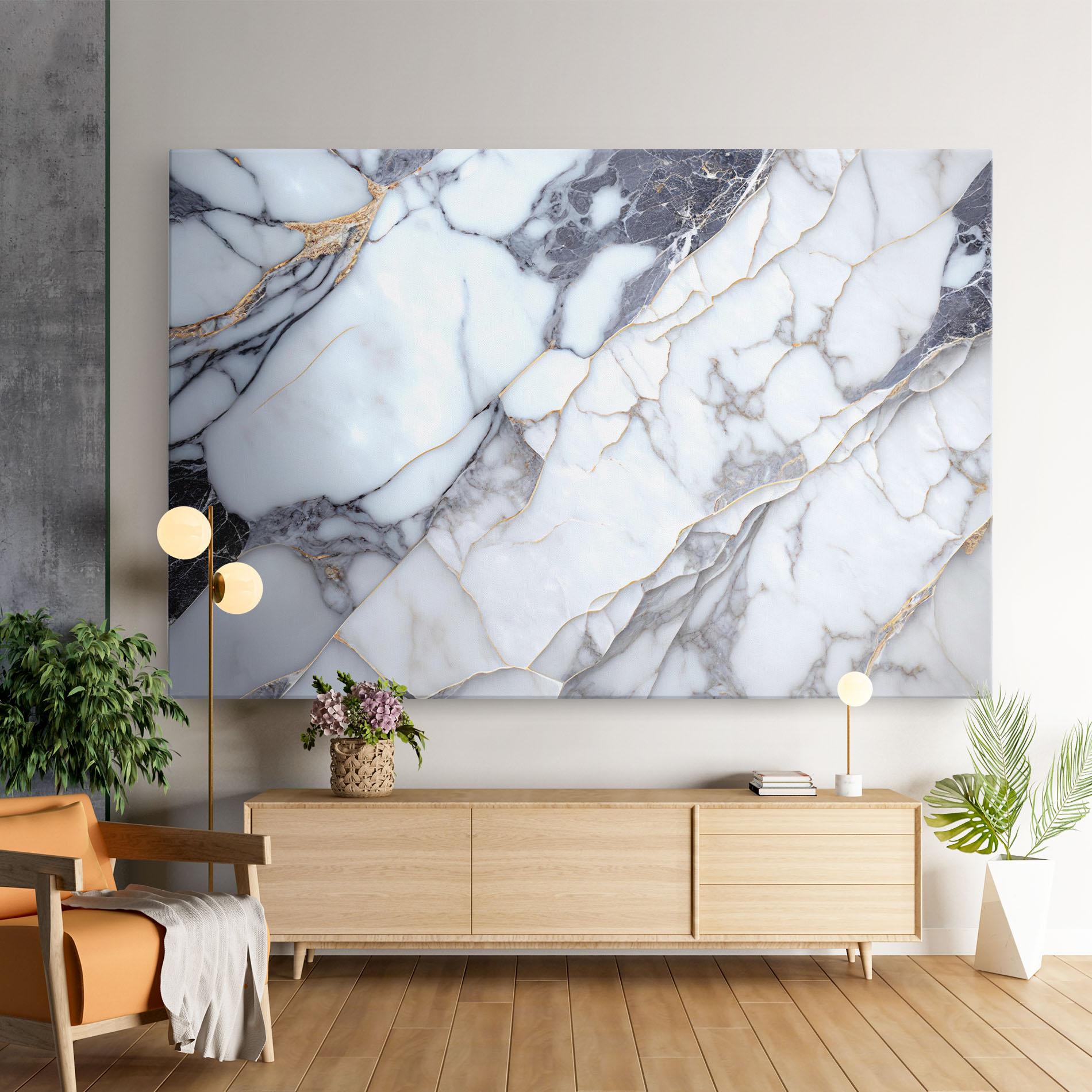 Tablou Canvas Marble Glass mockup 9