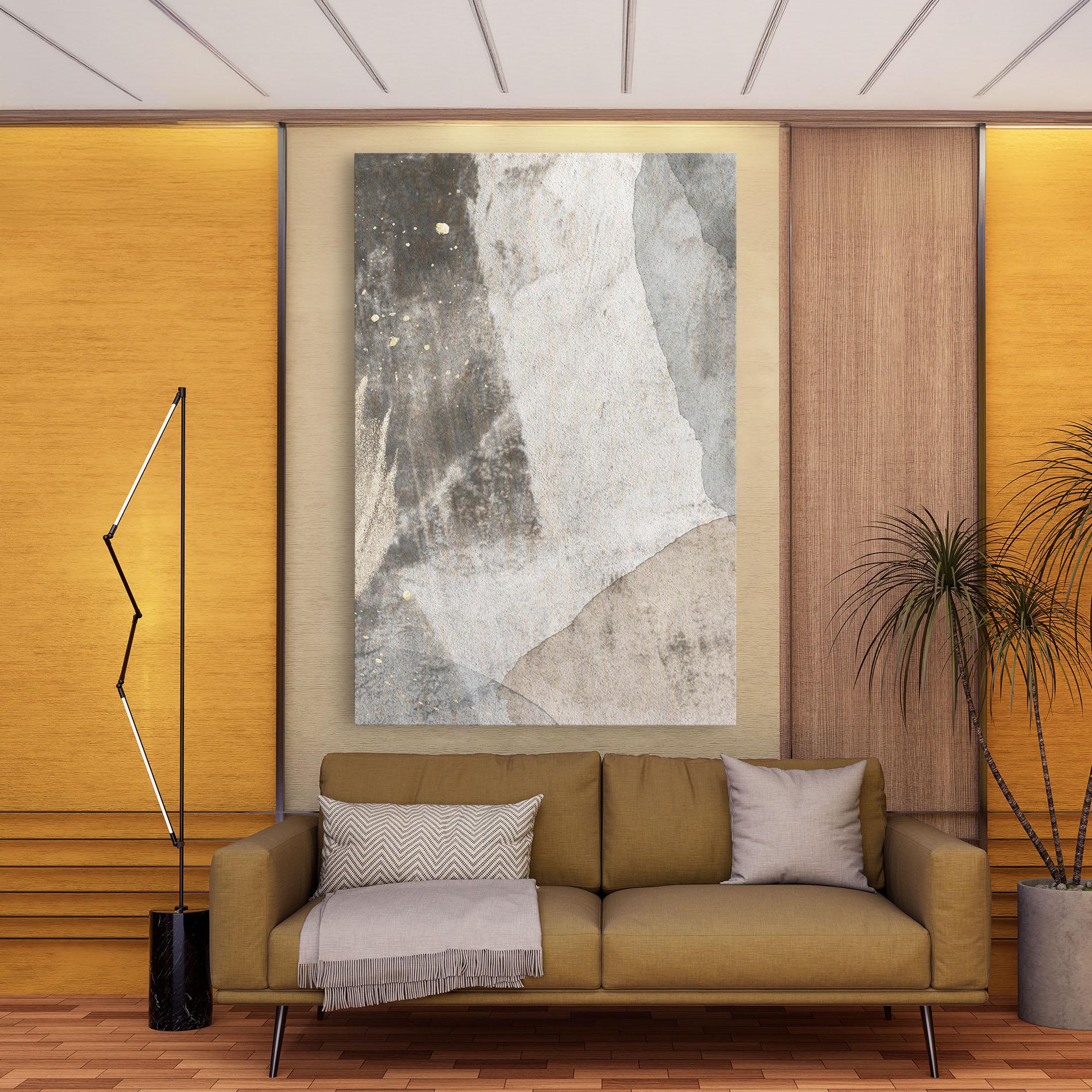 Tablou Canvas Light Cream Marble mockup 9