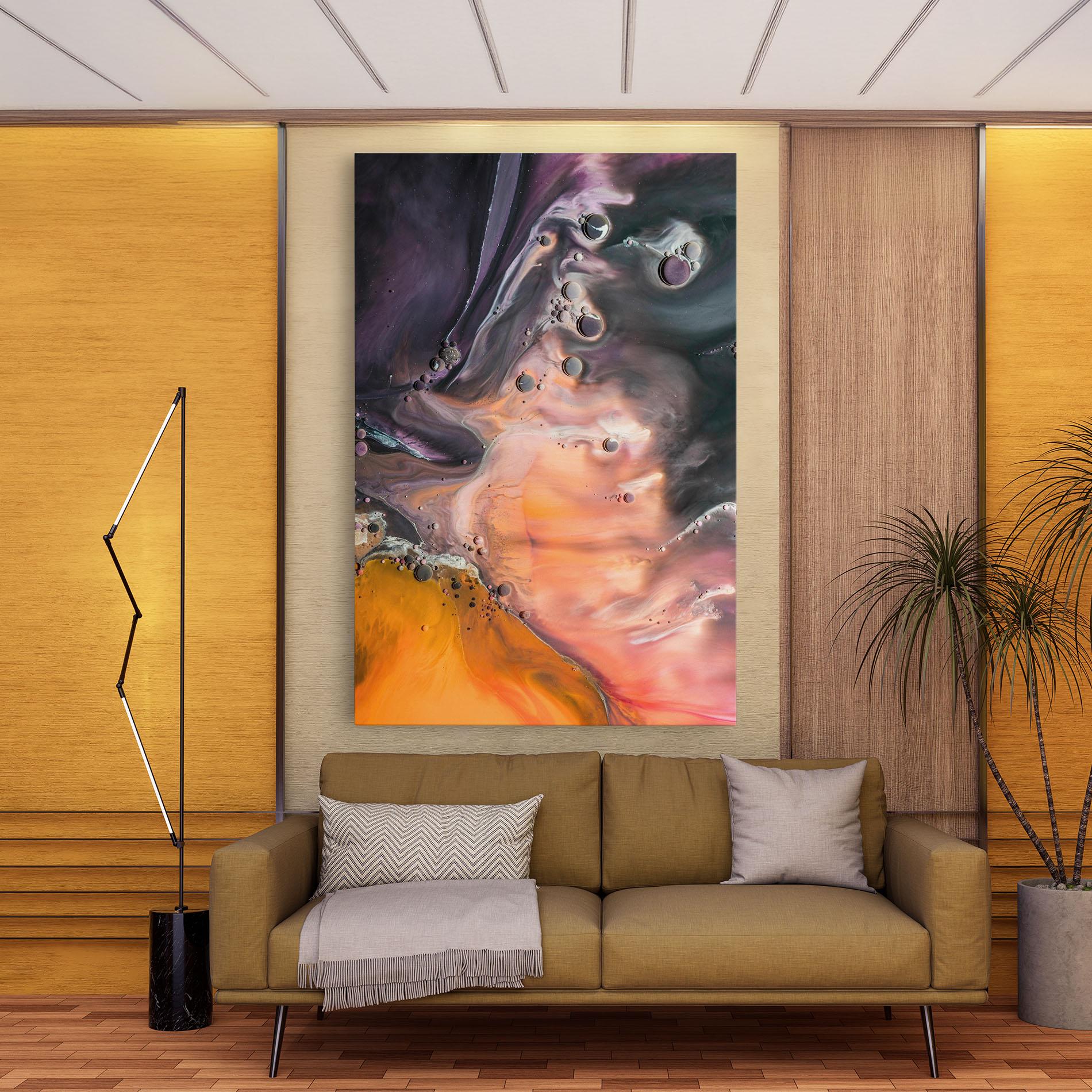 Tablou Canvas Orange Shades mockup 9