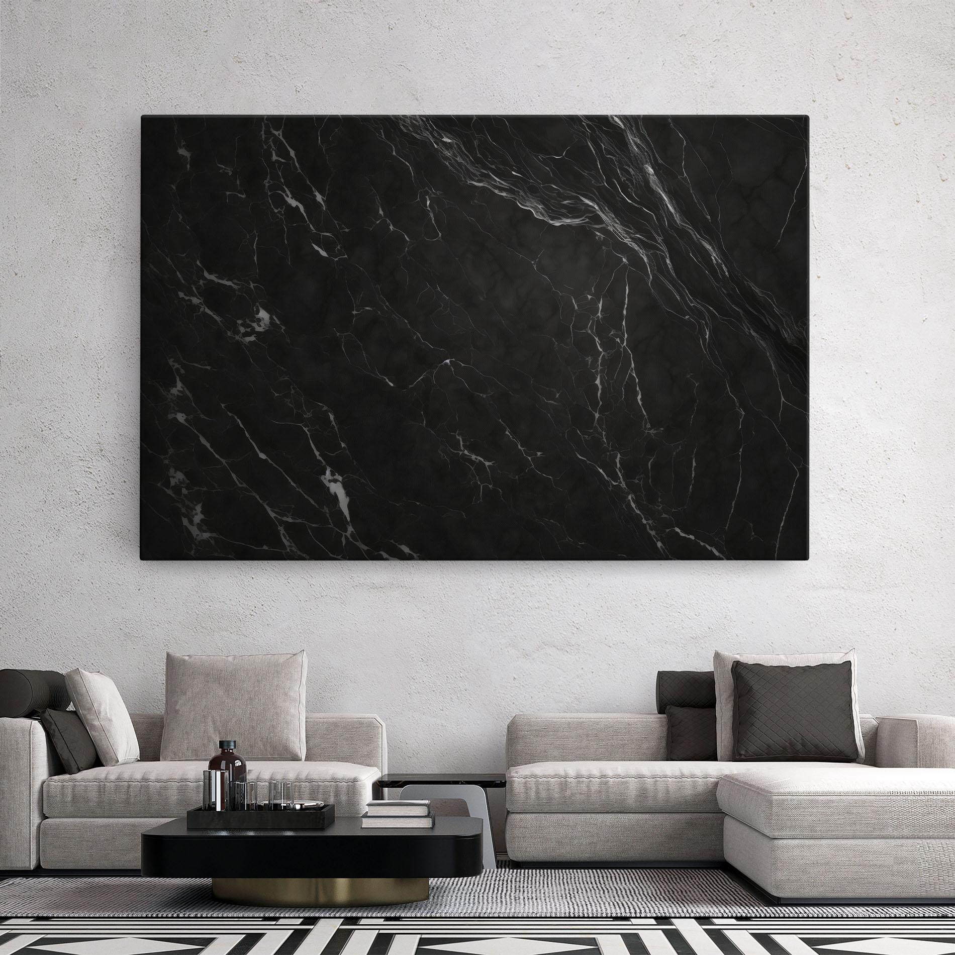 Tablou Canvas Black Marble mockup 2