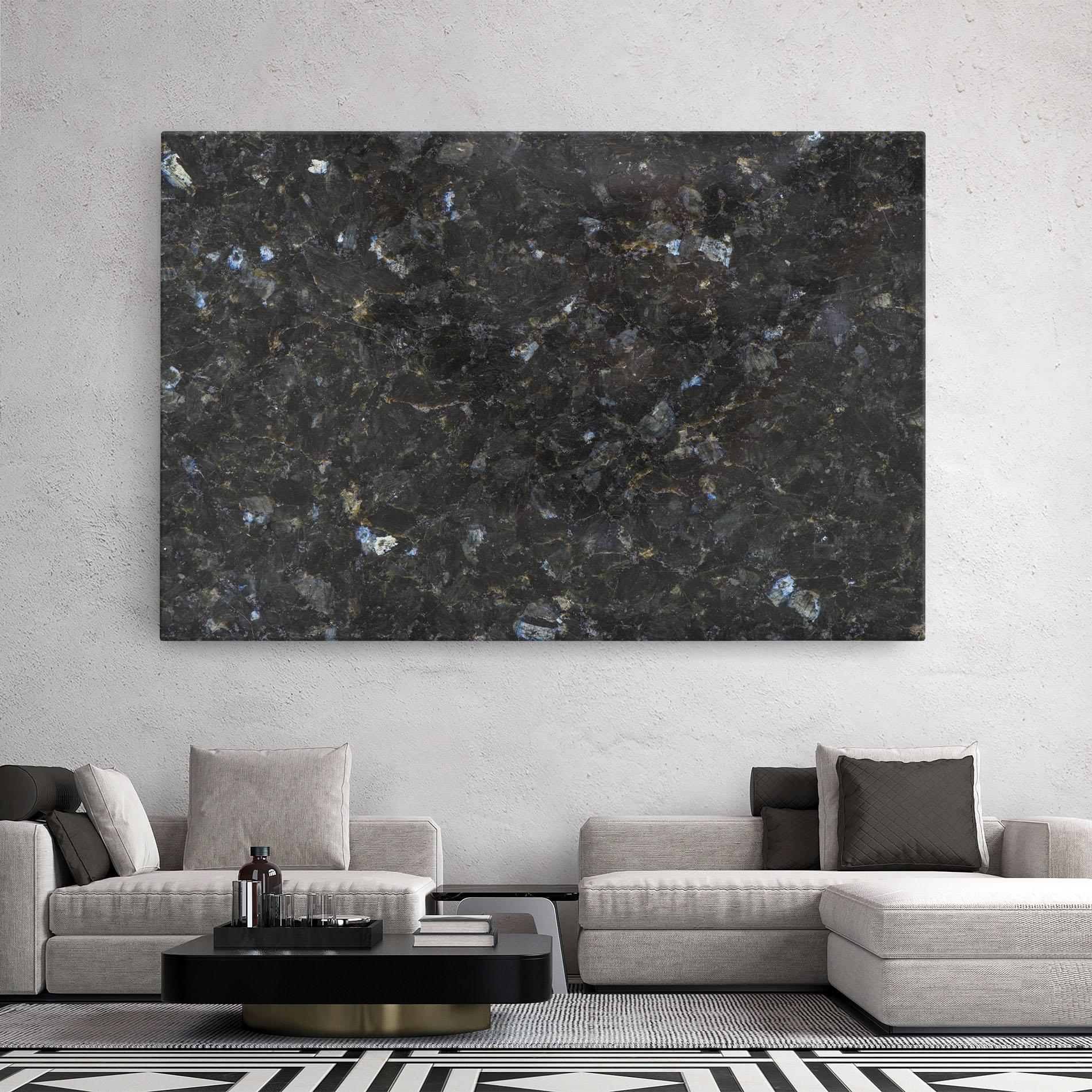 Tablou Canvas Dark Grey Marble mockup 2