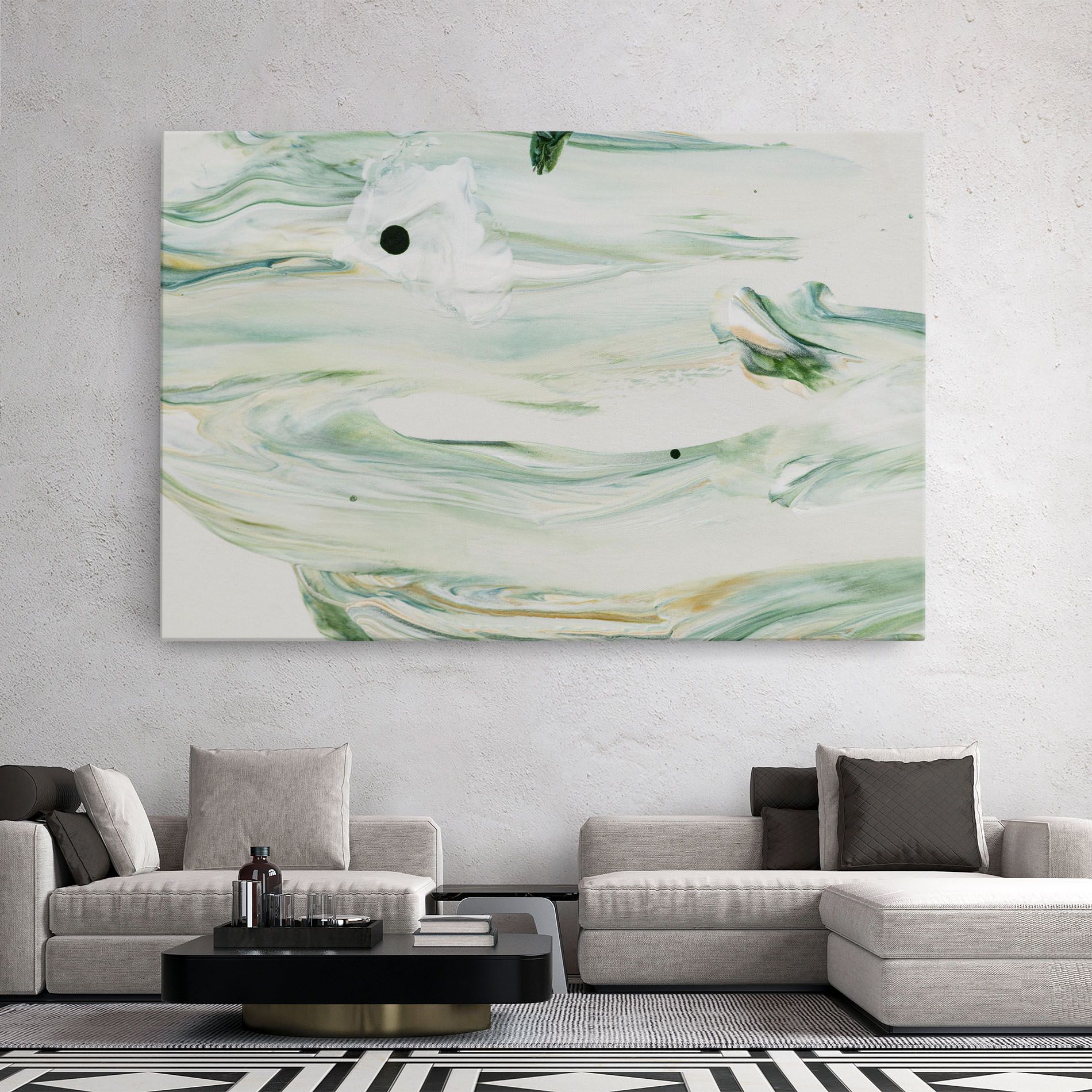 Light Green Painting mockup 2