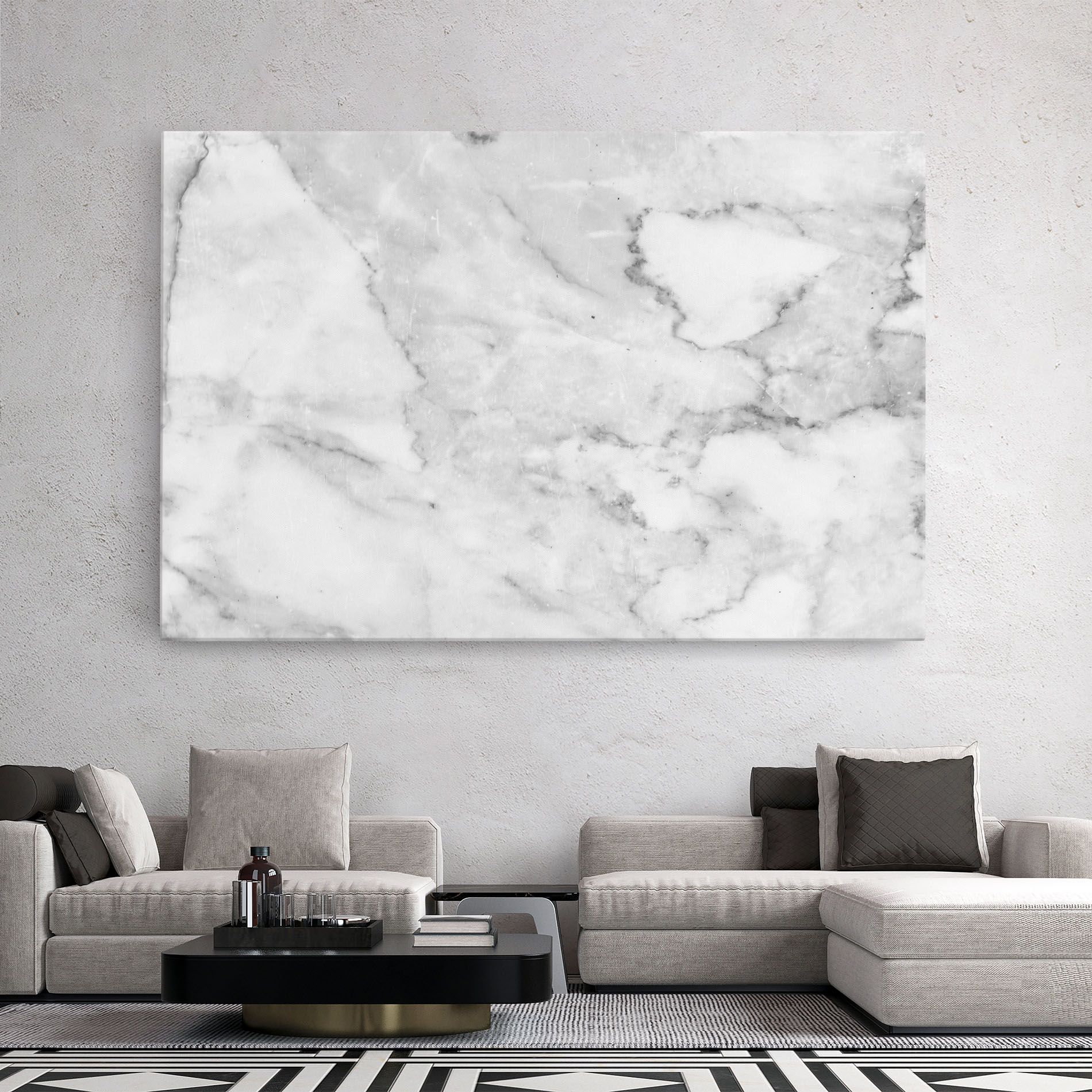 Marble Light Grey mockup 2