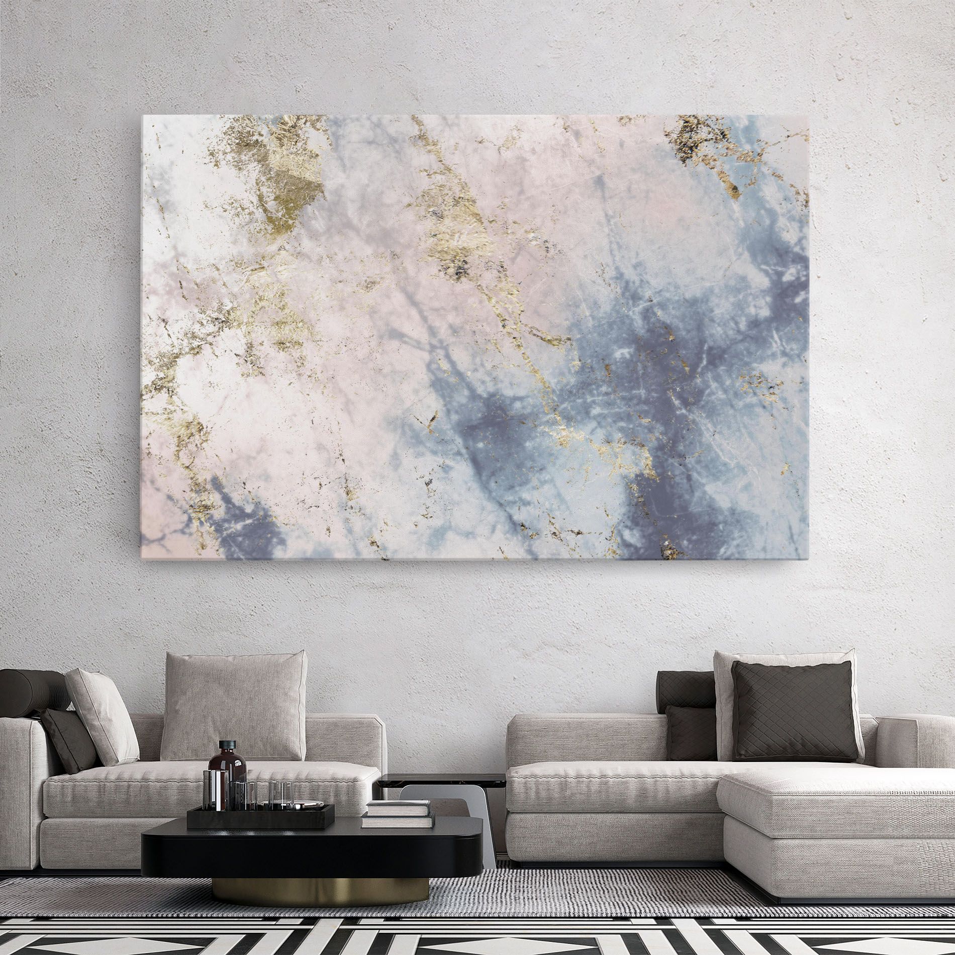 Pink Blue Marble mockup 2