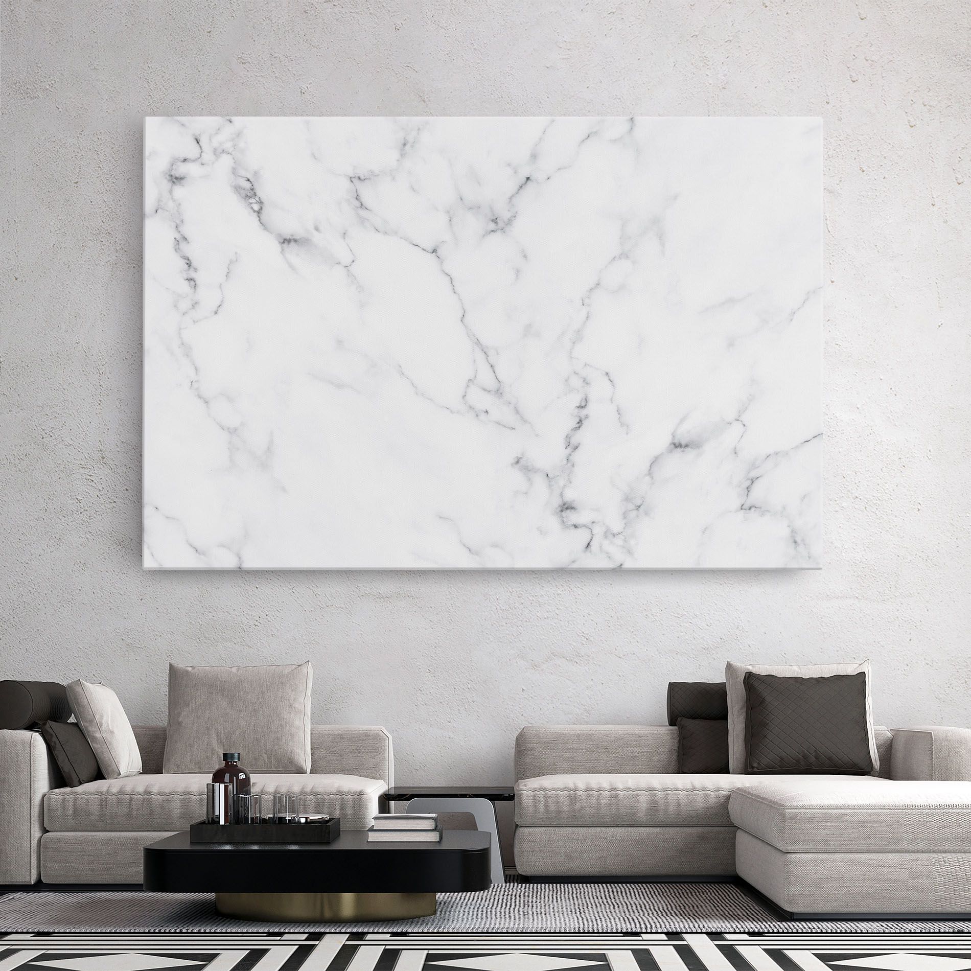 White Marble Texture mockup 2