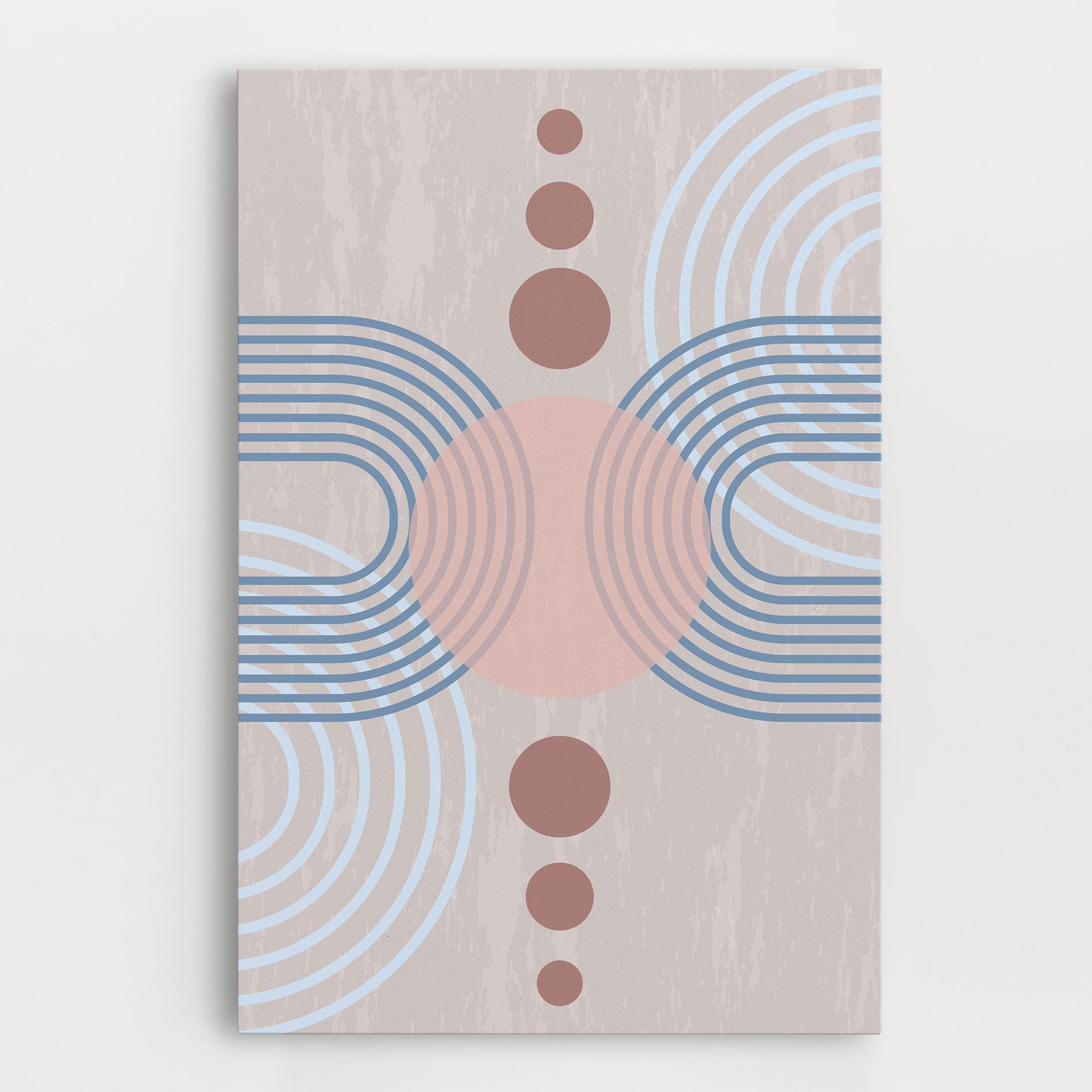 Blue Lines On Pink mockup 0