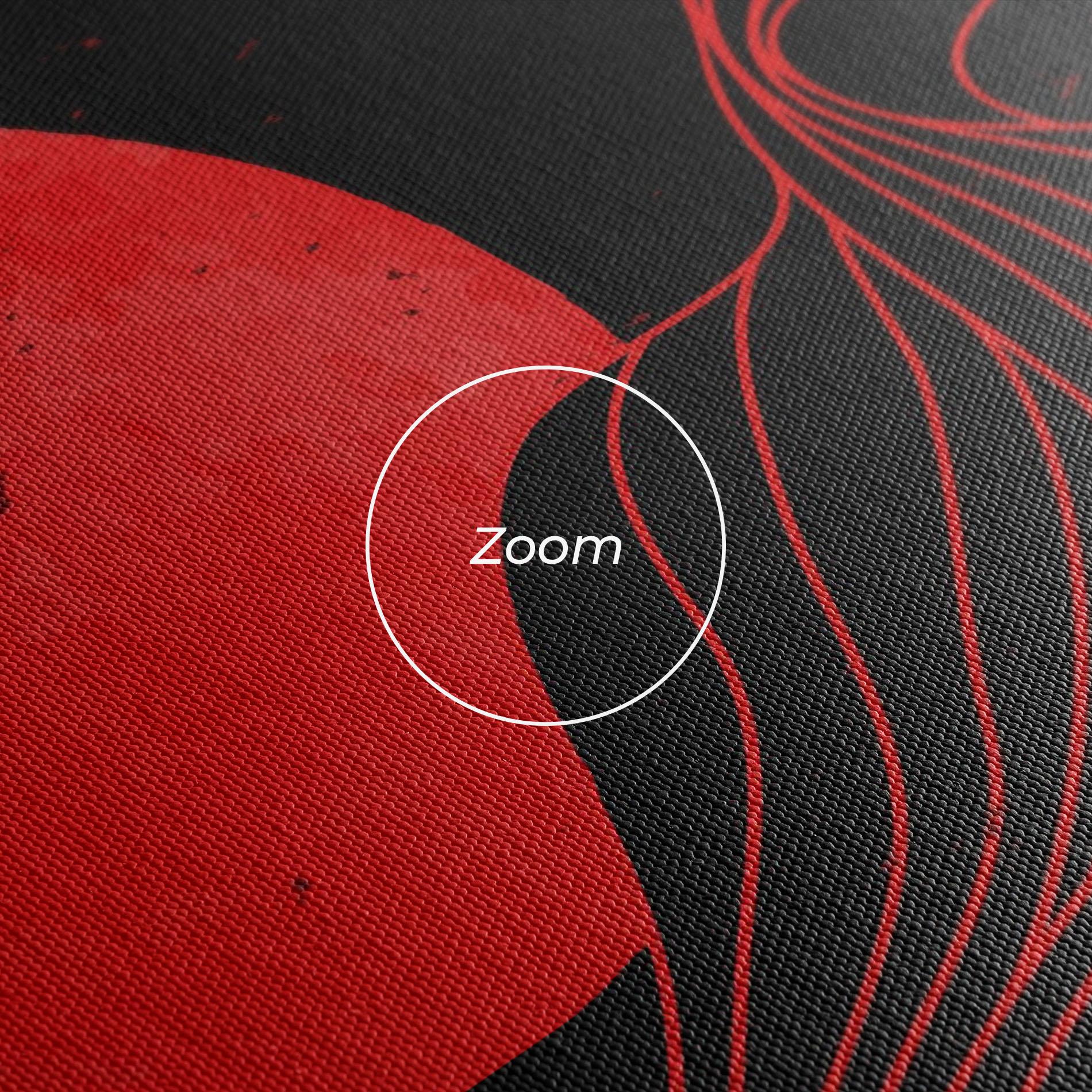 Tablou Canvas Bloody Moon mockup 3