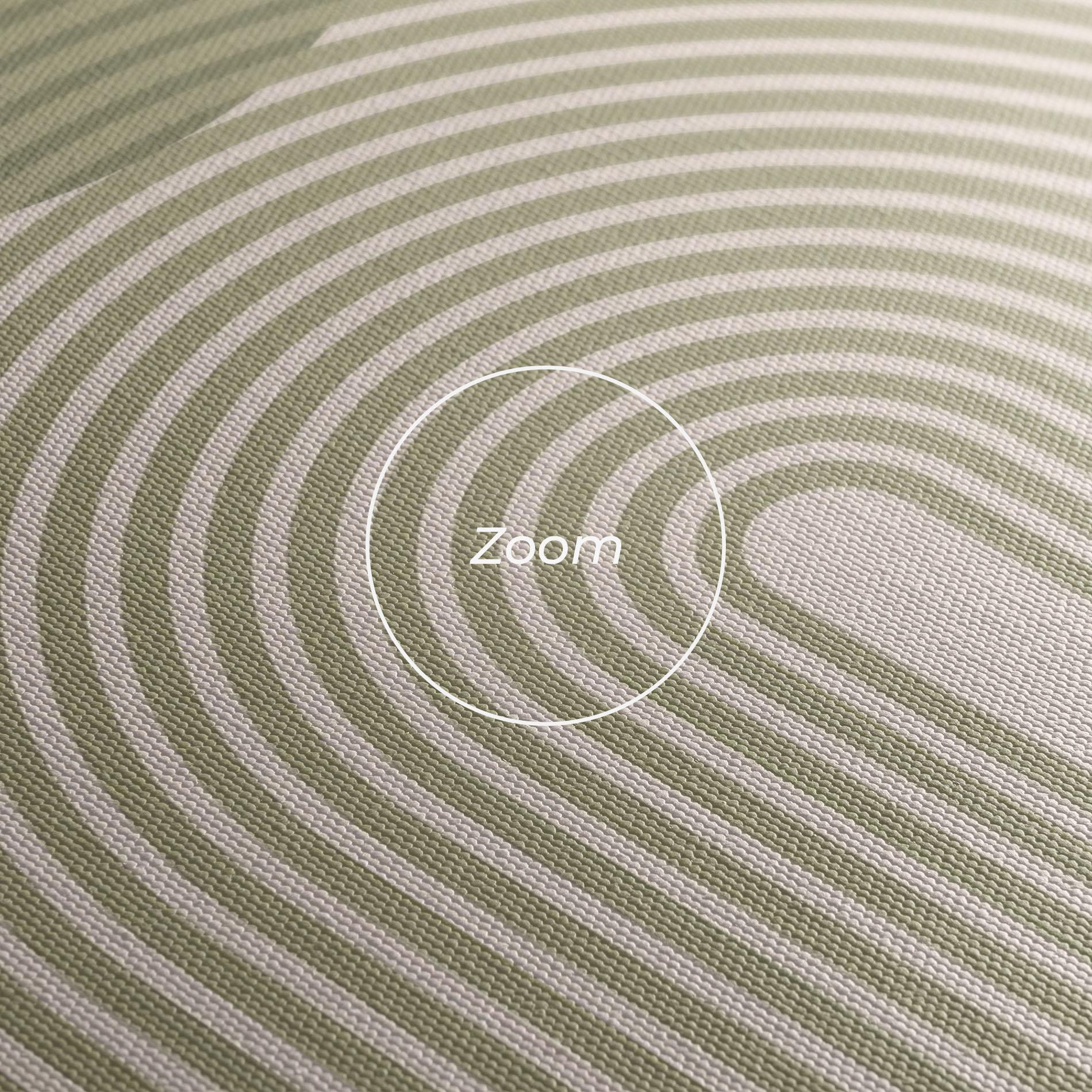 Tablou Canvas Green Circle Lines mockup 3