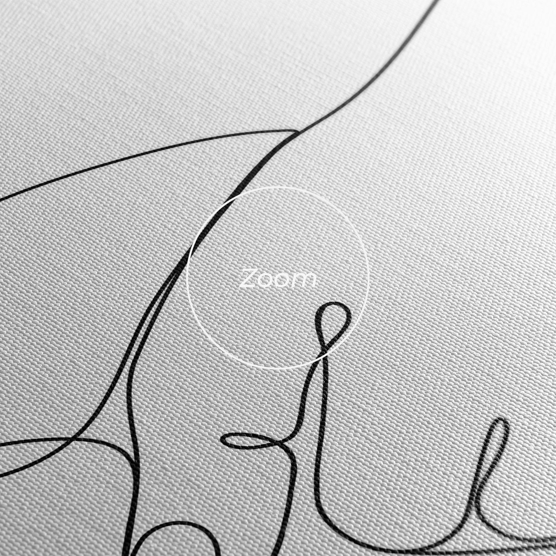 Tablou Canvas Minimalistic Hands mockup 3