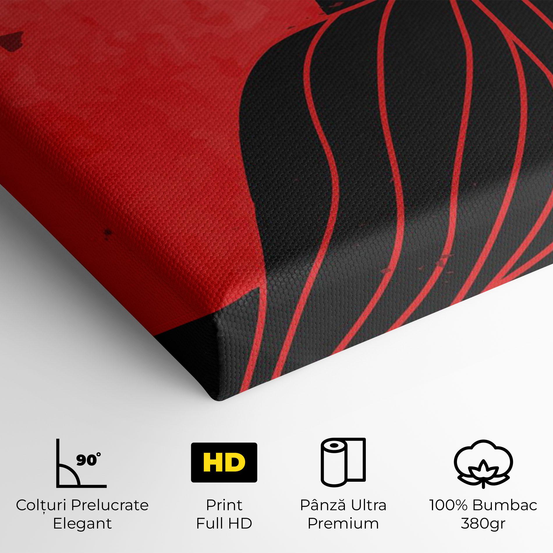 Tablou Canvas Bloody Moon mockup 4