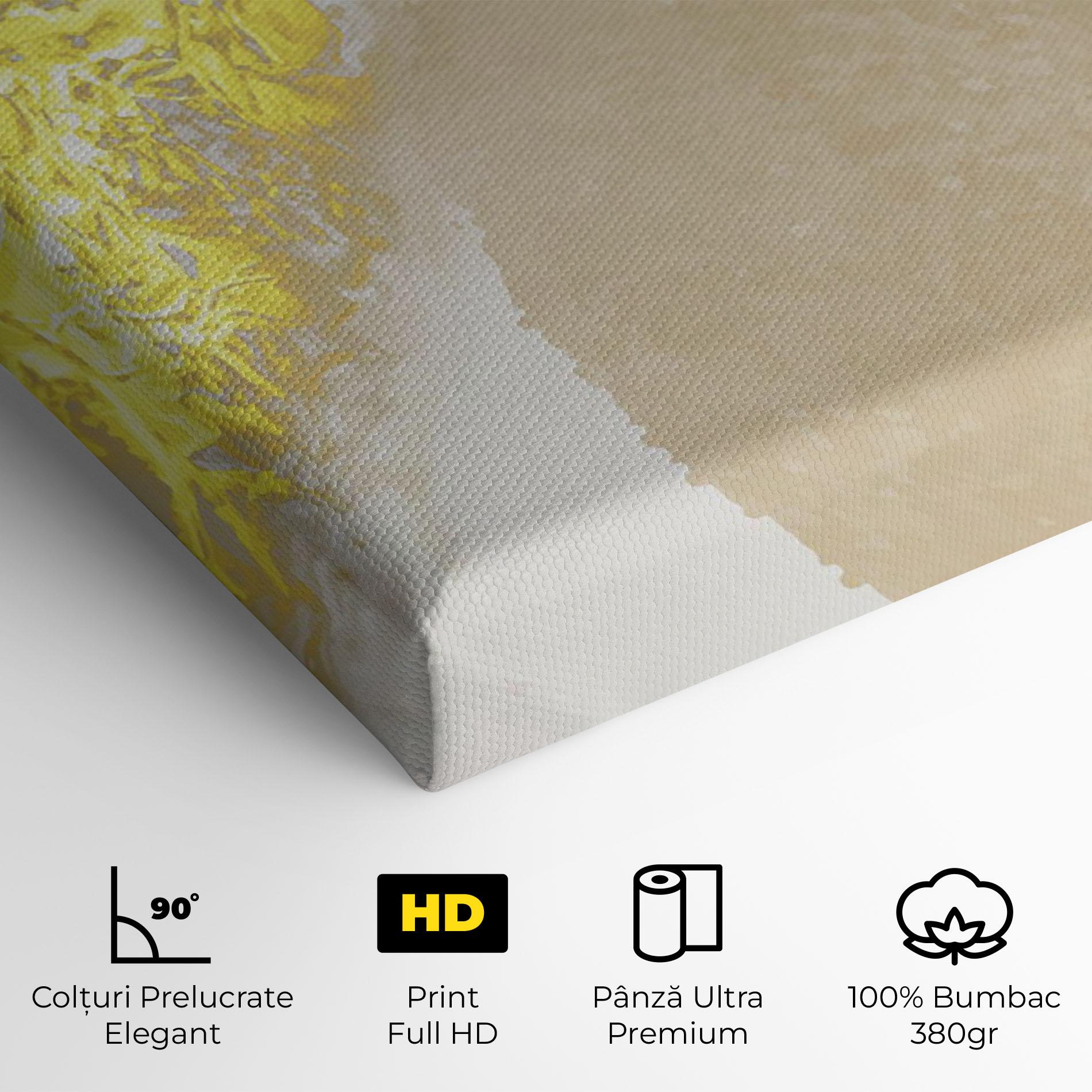 Tablou Canvas Gold Brush mockup 4