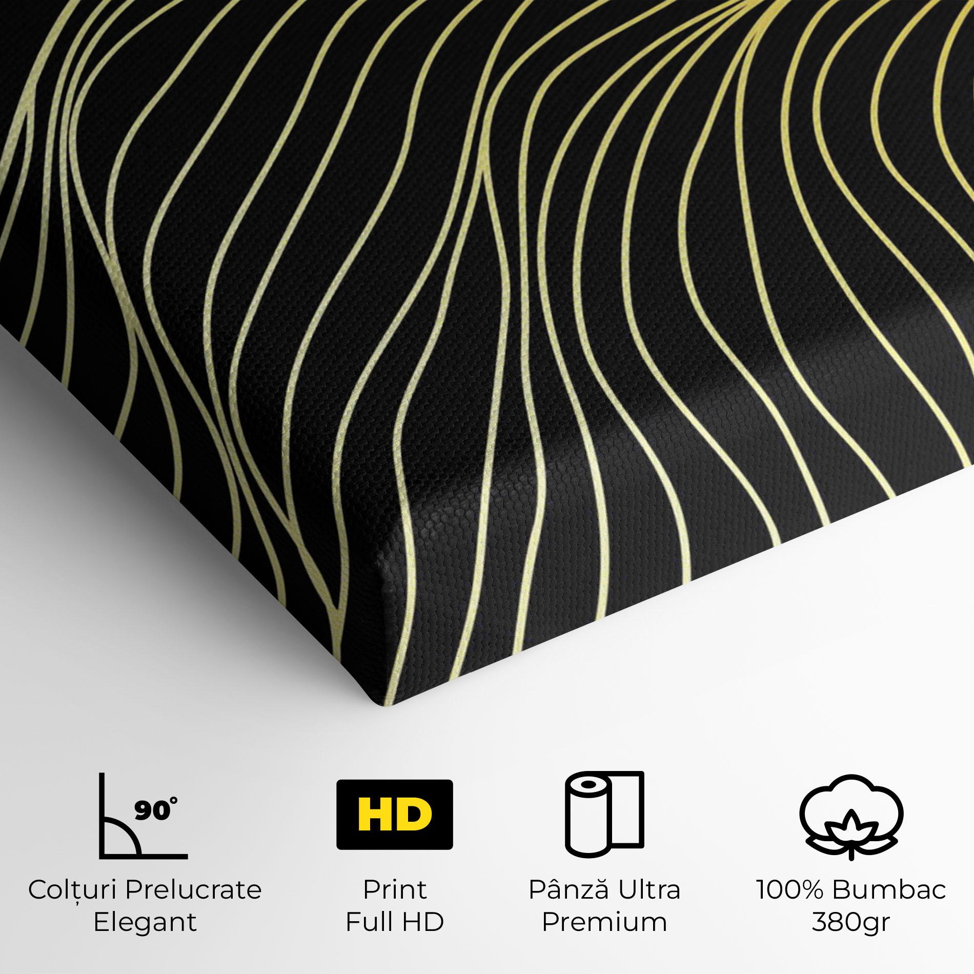 Tablou Canvas Gold Moon mockup 4