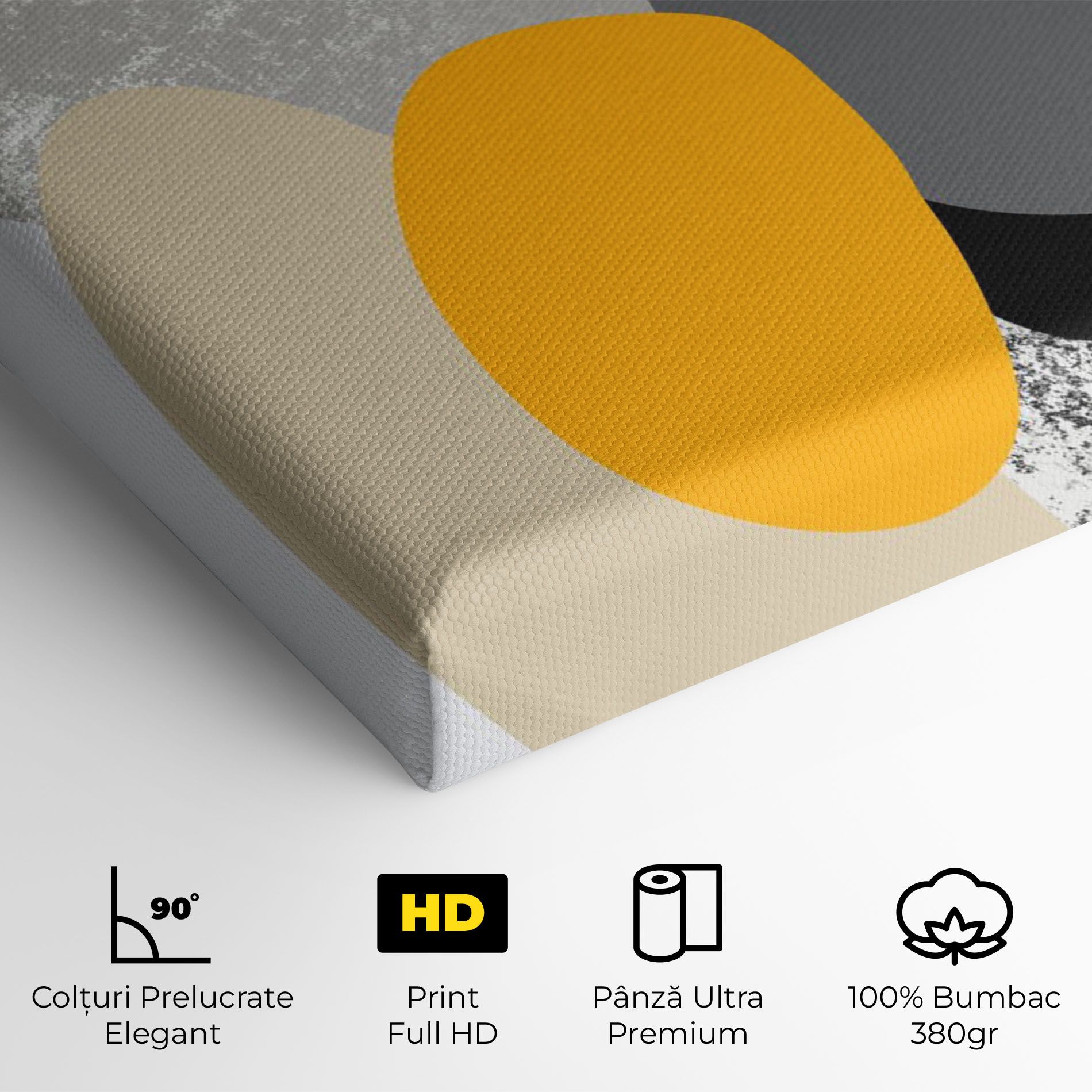 Grey Orange Shape mockup 4