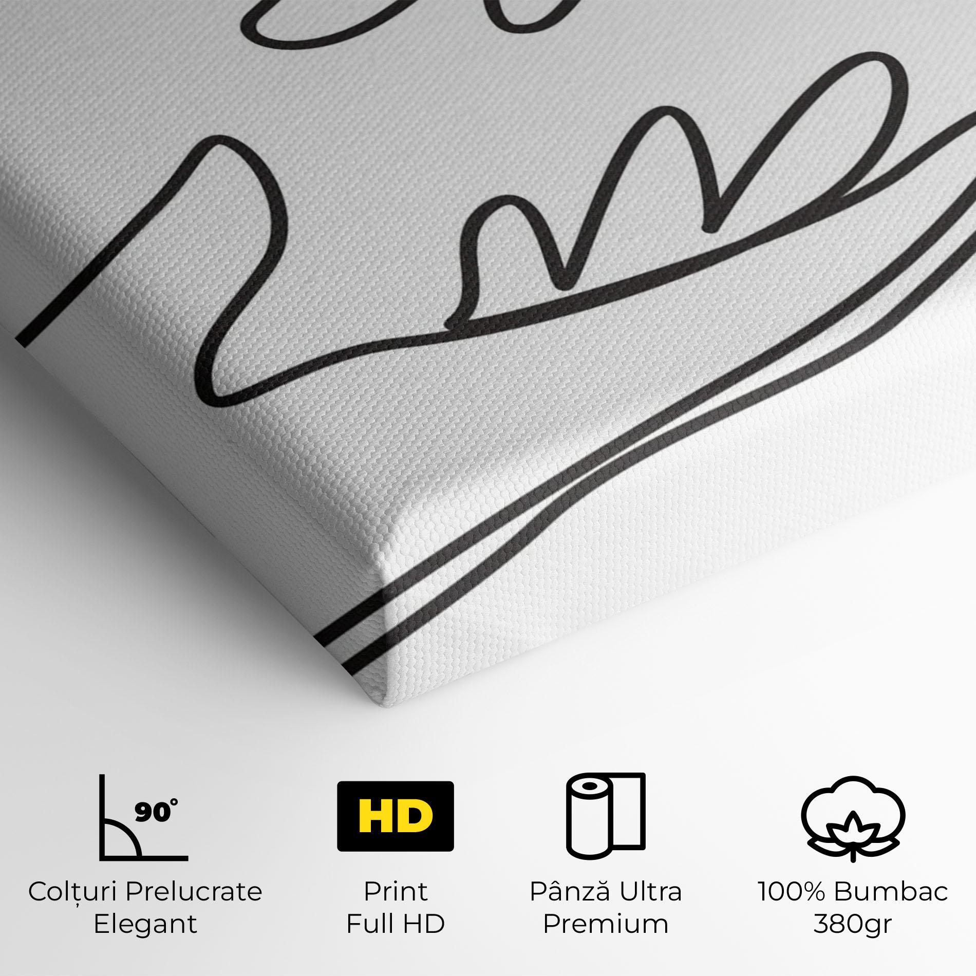 Tablou Canvas Hands Reaching mockup 4